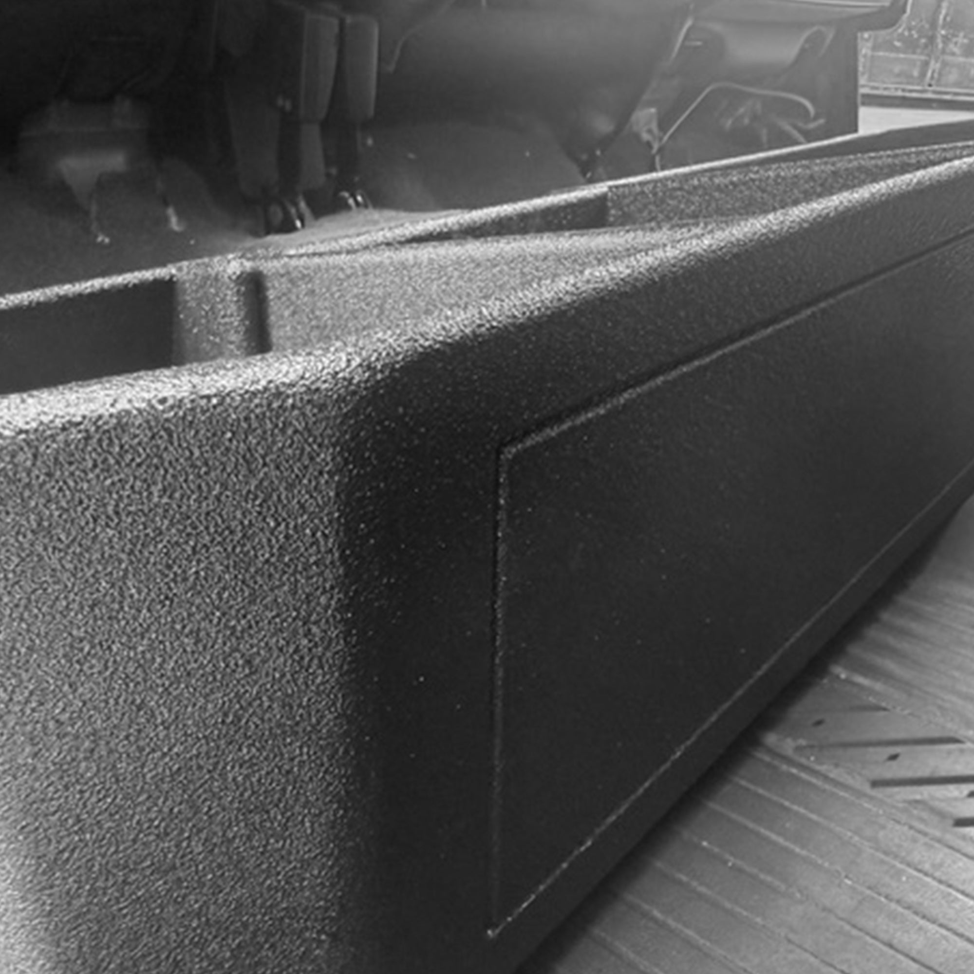 QBomb Truck Underseat Storage Box with 3 Compartments, GMC, Chevy 2019-2026 - VMInnovations