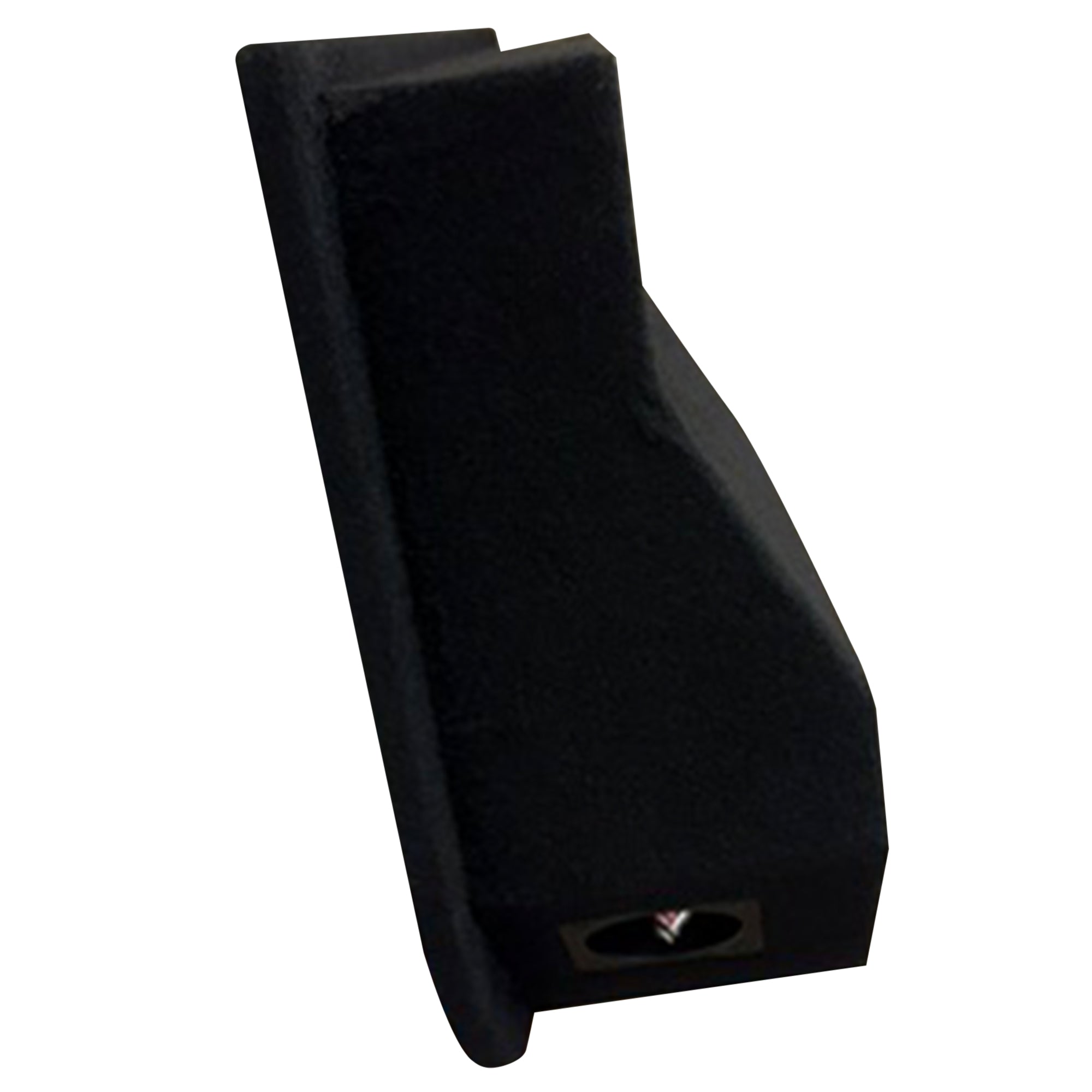 QBomb Single 12" Subwoofer Enclosure for Toyota Tacoma Double Cab, 2024-2025
