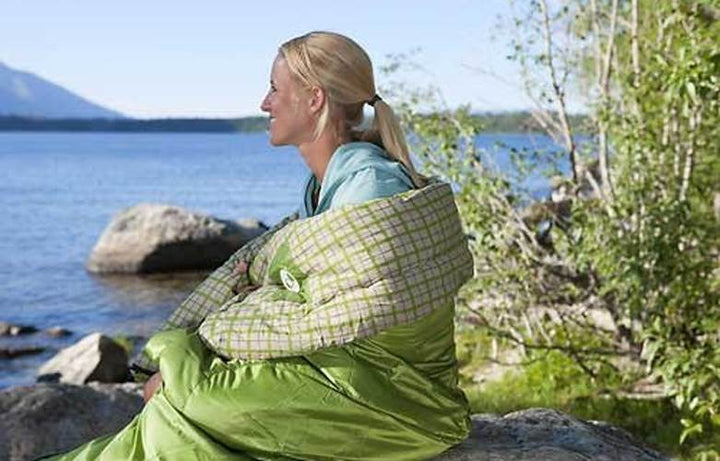 COLEMAN Camping Green Valley Cool Weather Sleeping Bag w/ComfortSmart Technology - VMInnovations