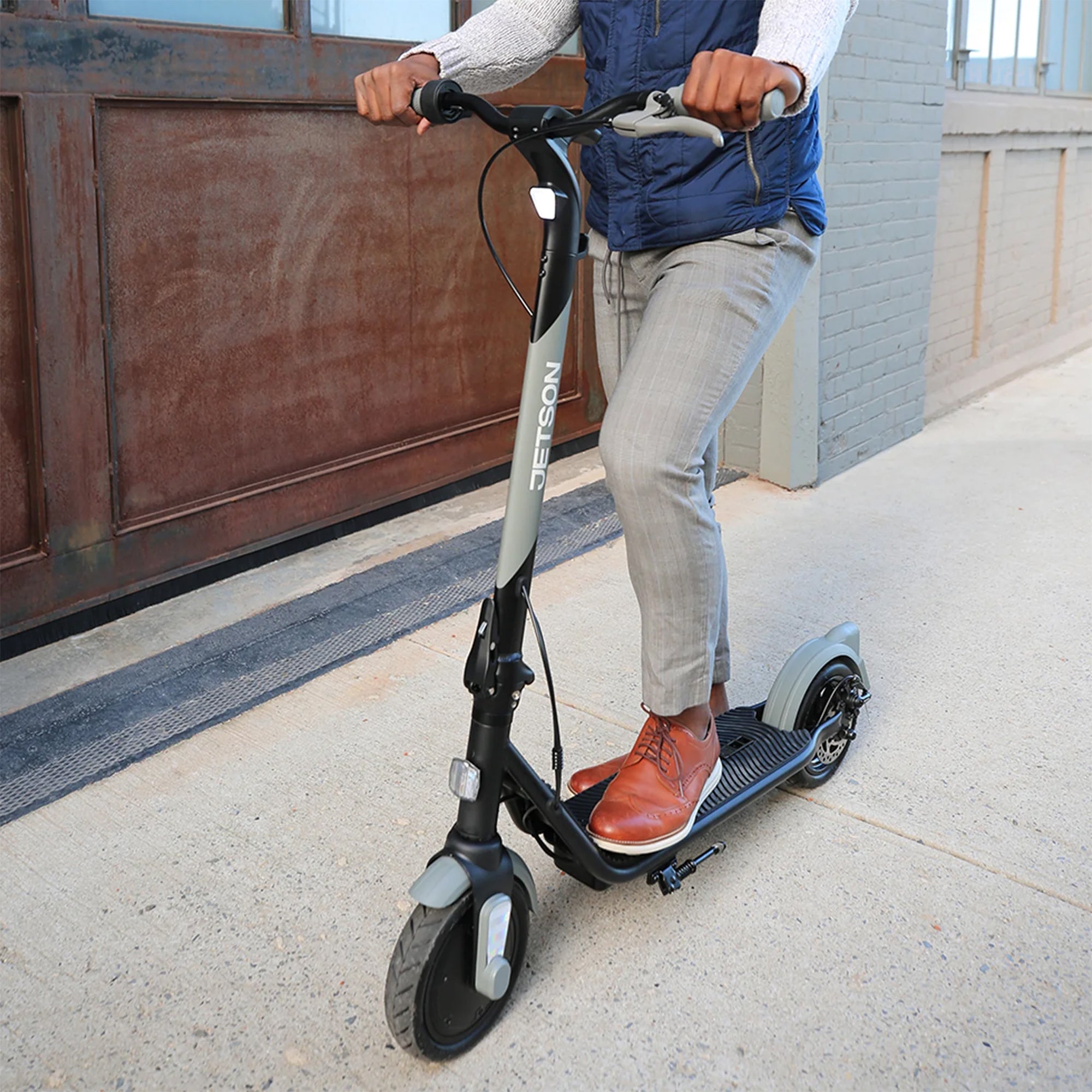 Jetson Eris Pro Foldable Electric Scooter with Cruise Control, 16 Mph, Black