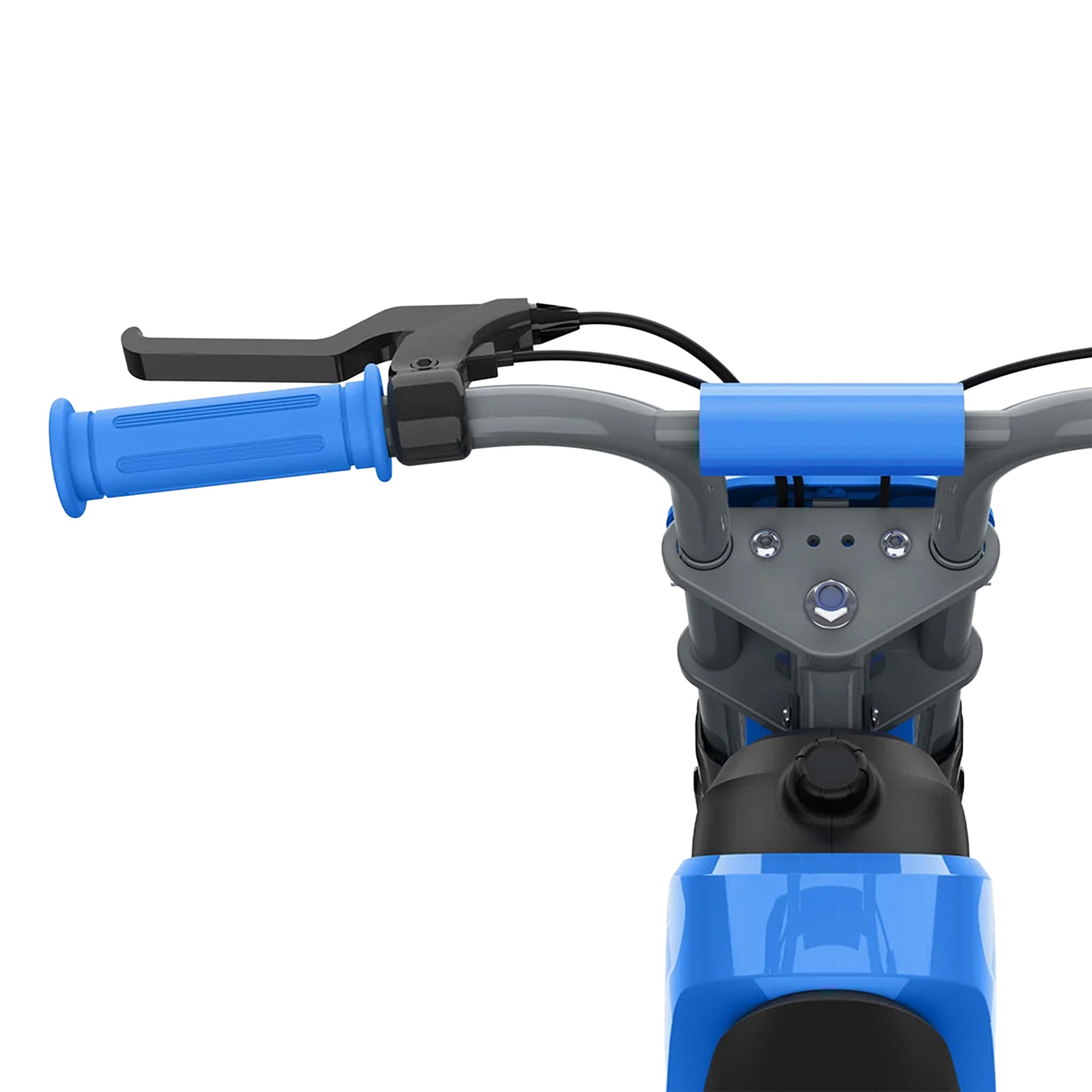 Jetson Fort Kids Electric Dirt Ride-On Bike, 2 Speed Modes and Handbrakes, Blue