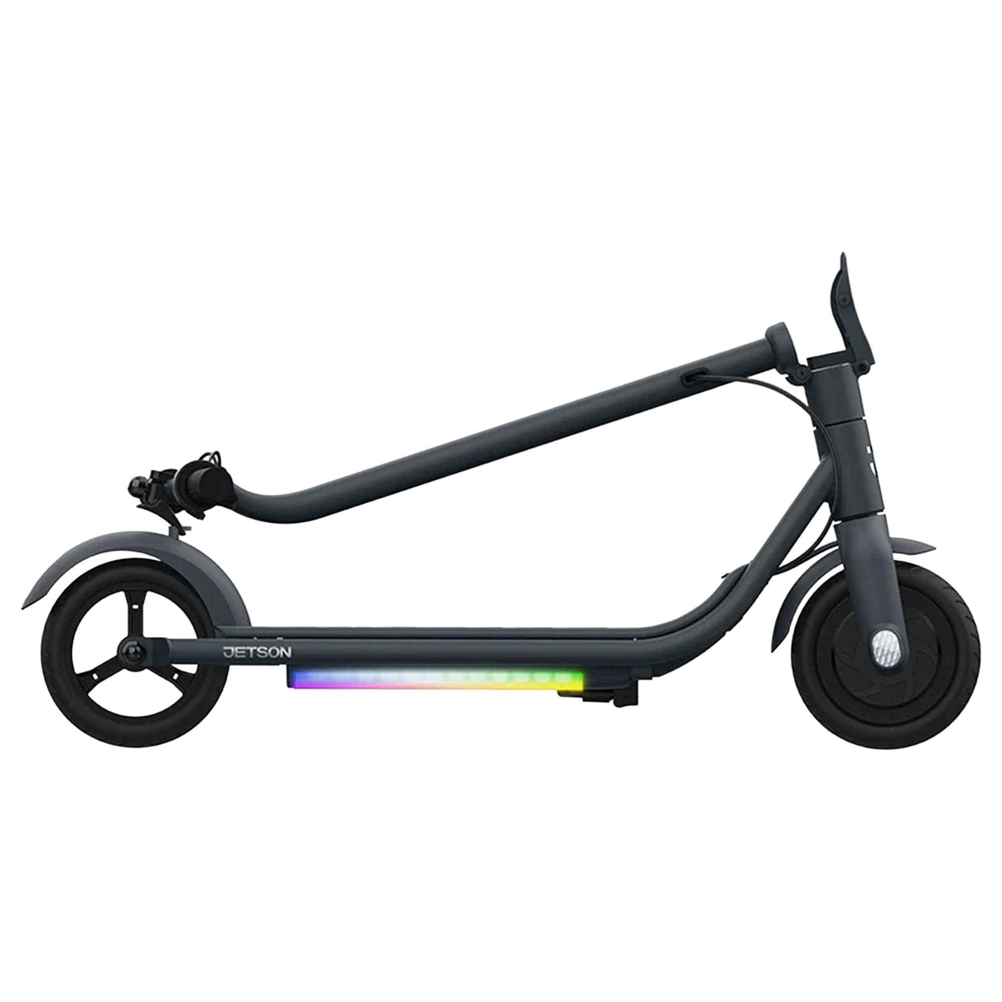 Jetson Loomis Foldable Light-Up Electric Scooter with Bluetooth Speaker, Gray