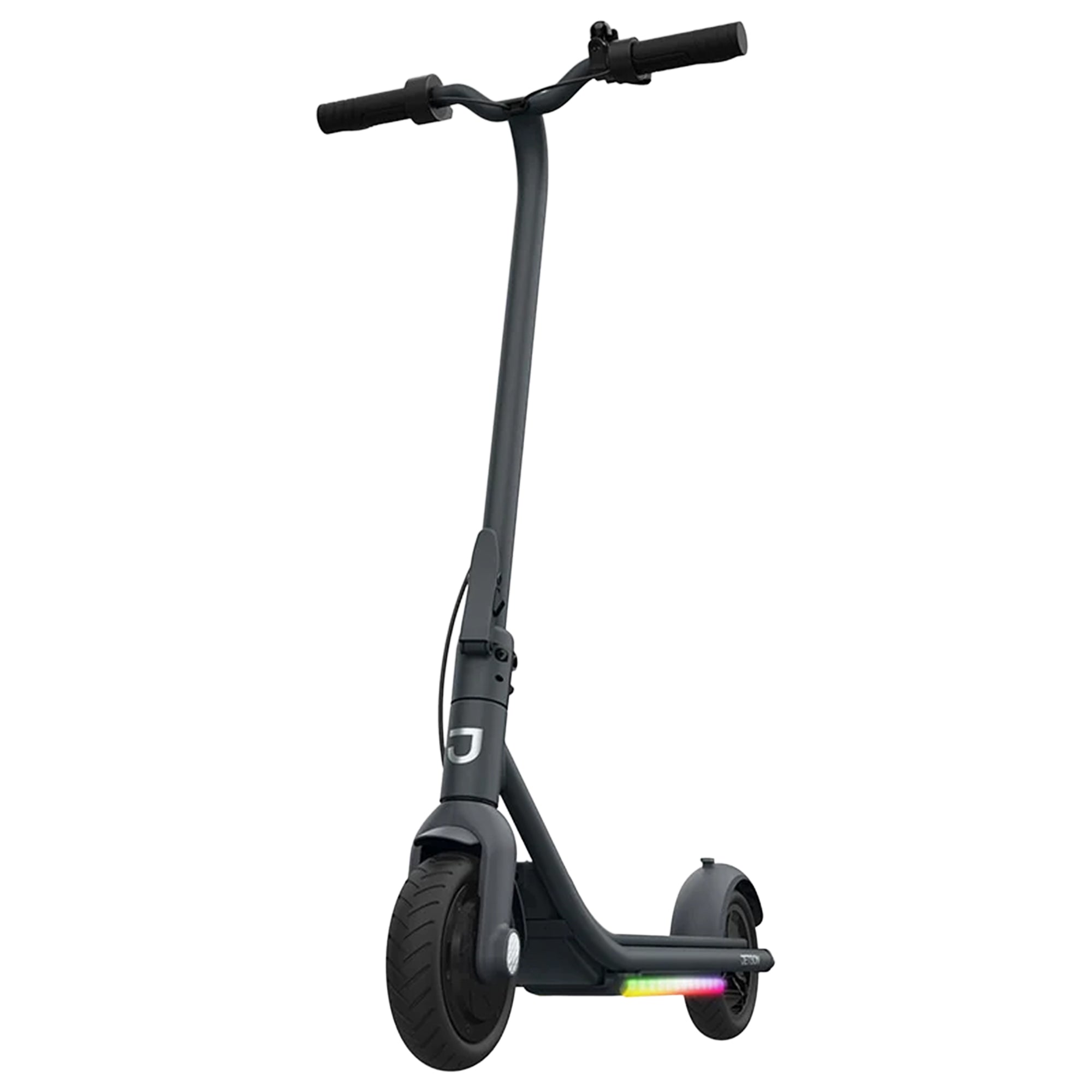 Jetson Loomis Foldable Light-Up Electric Scooter with Bluetooth Speaker, Gray