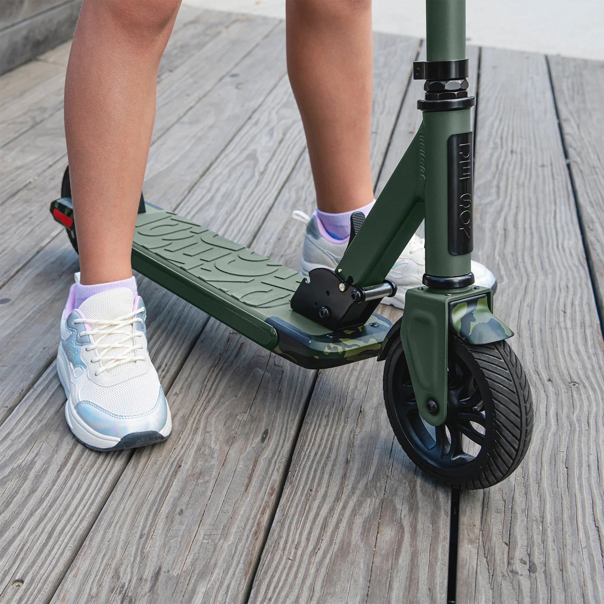 Jetson Relay Foldable Electric Scooter for Kids, 3 Speed Modes, 6" Wheels, Black