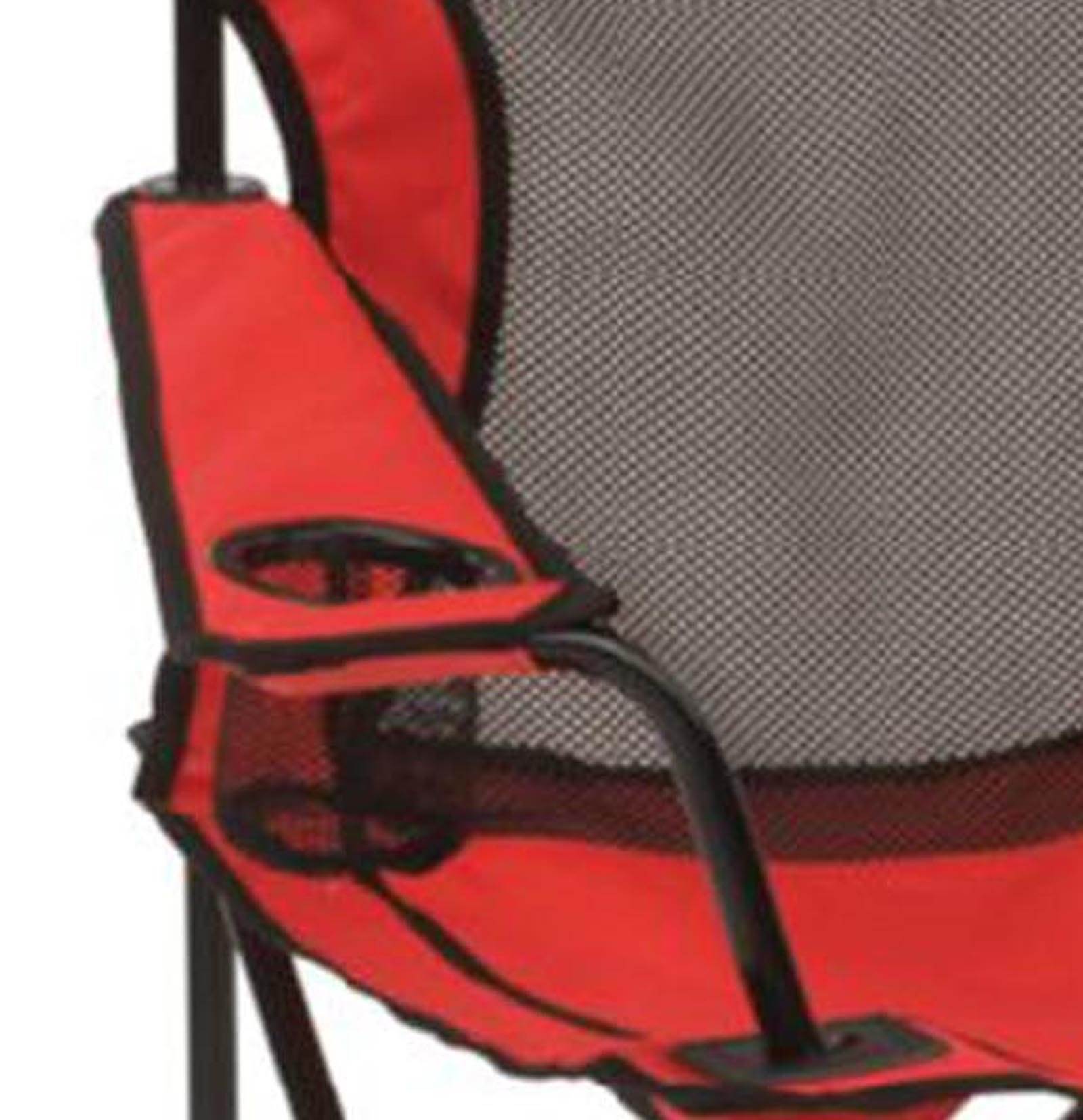 COLEMAN Broadband Camping Folding Quad Chair w/ Mesh Back & Bag (Open Box)