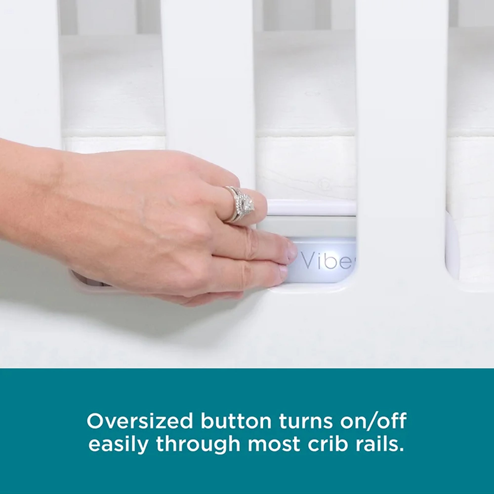 Contours Infant and Toddler Crib Breathable Mattress with Built In Vibration
