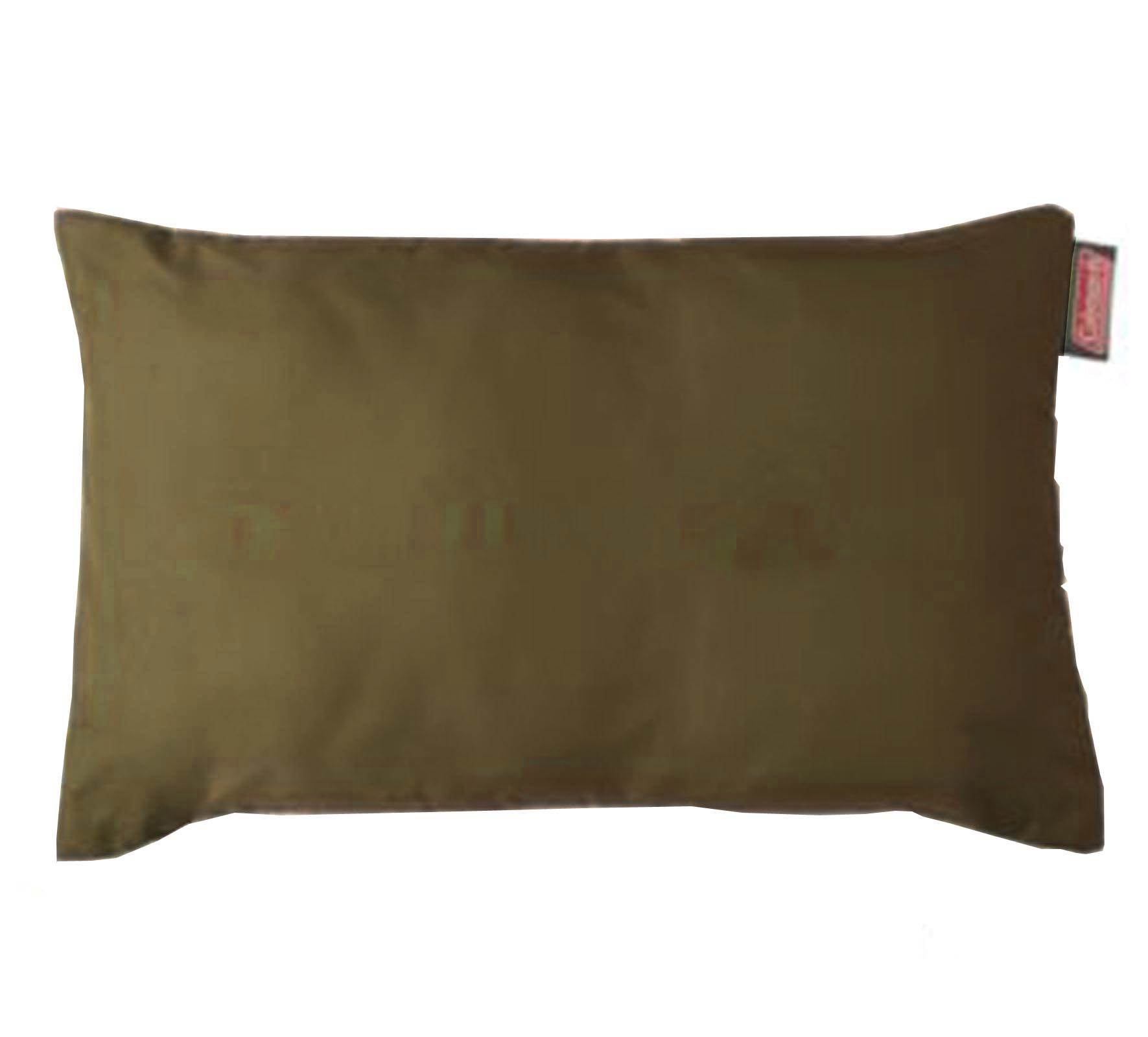 COLEMAN Camping Compact Fold N Go PolyCotton Travel Pillow - 12" x 20"(Open Box)