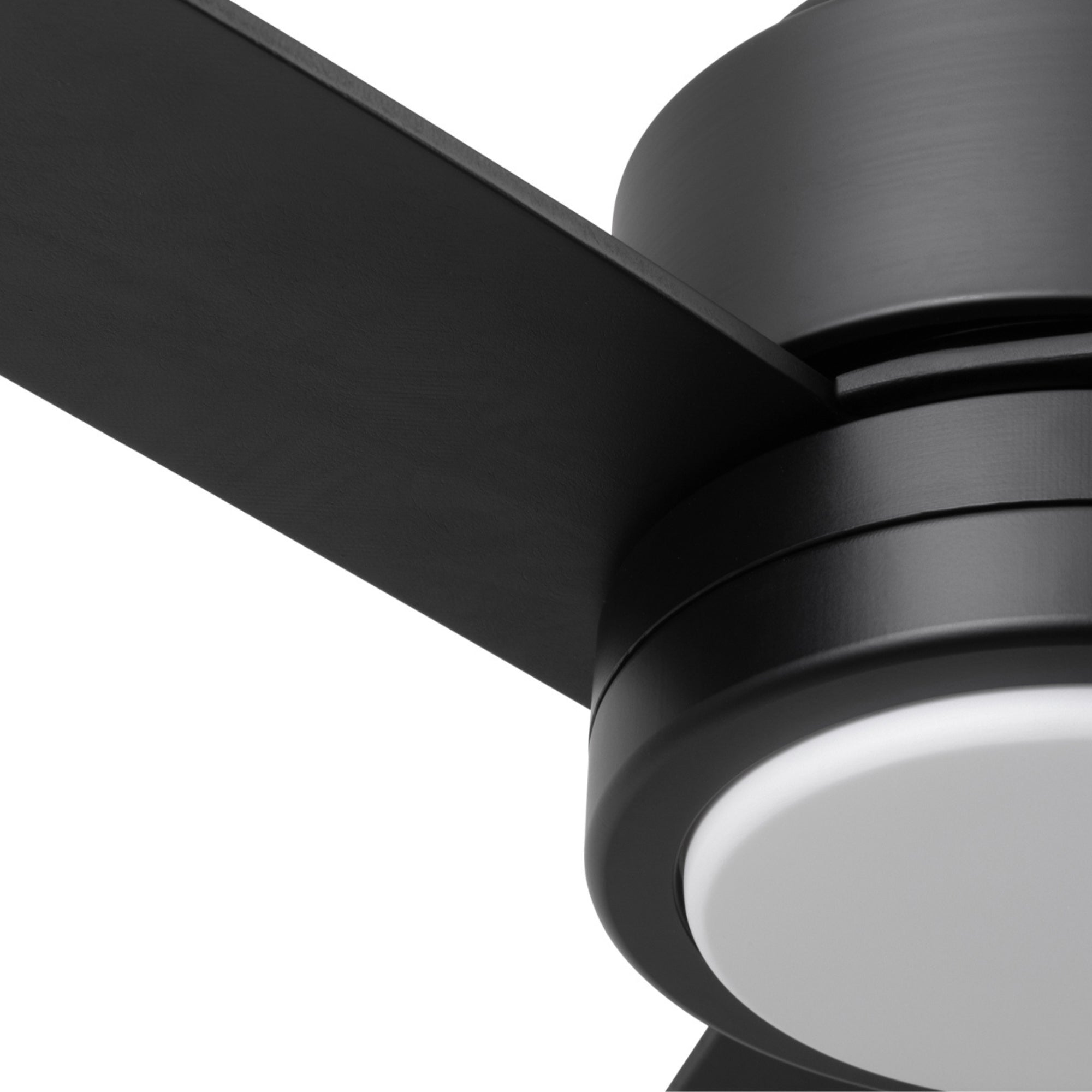 Mule Avani 52 Inch Damp-Rated Ceiling Fan With LED Light, Remote, Matte Black
