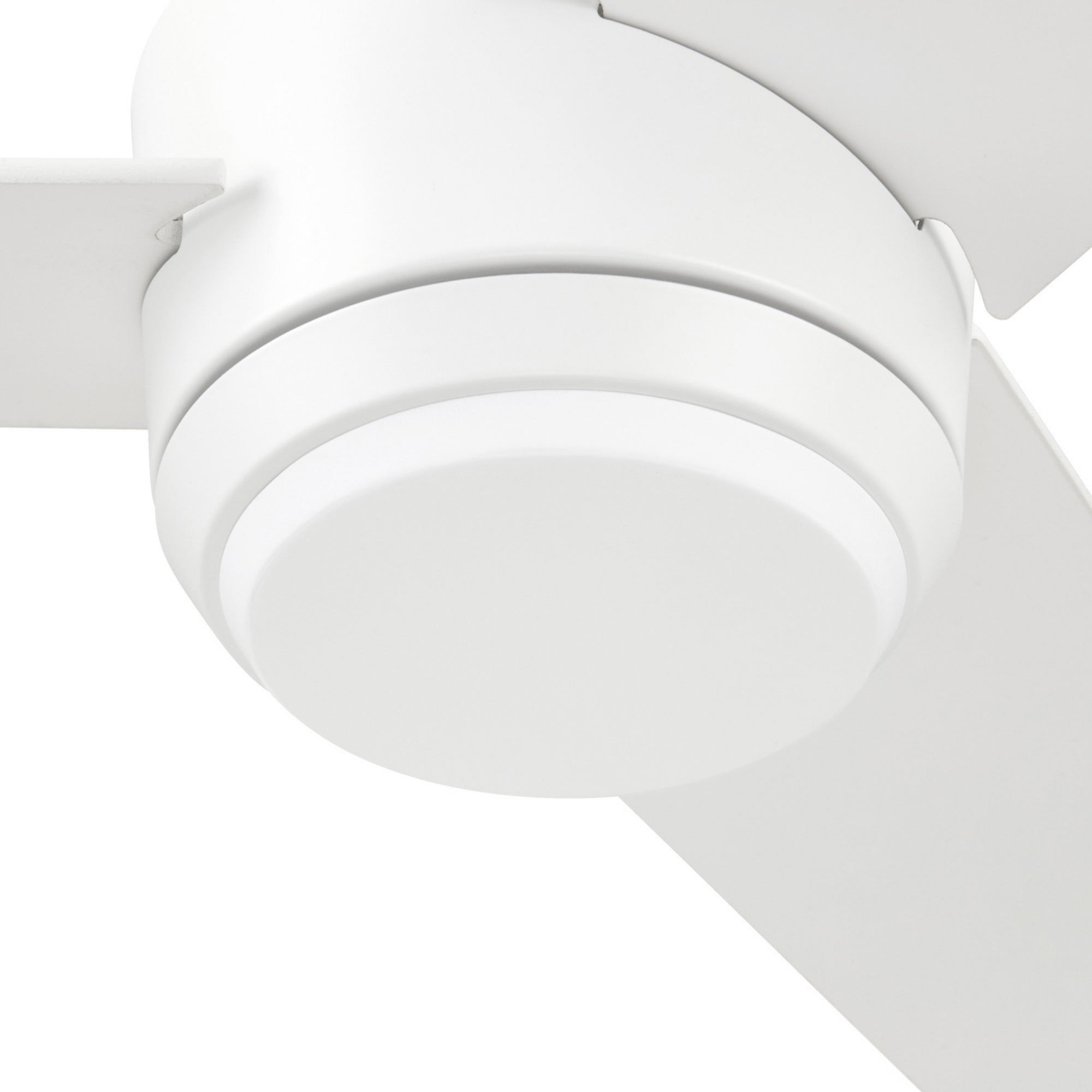 Mule Halona 52 Inch Damp-Rated Ceiling Fan With LED Light, Remote, White