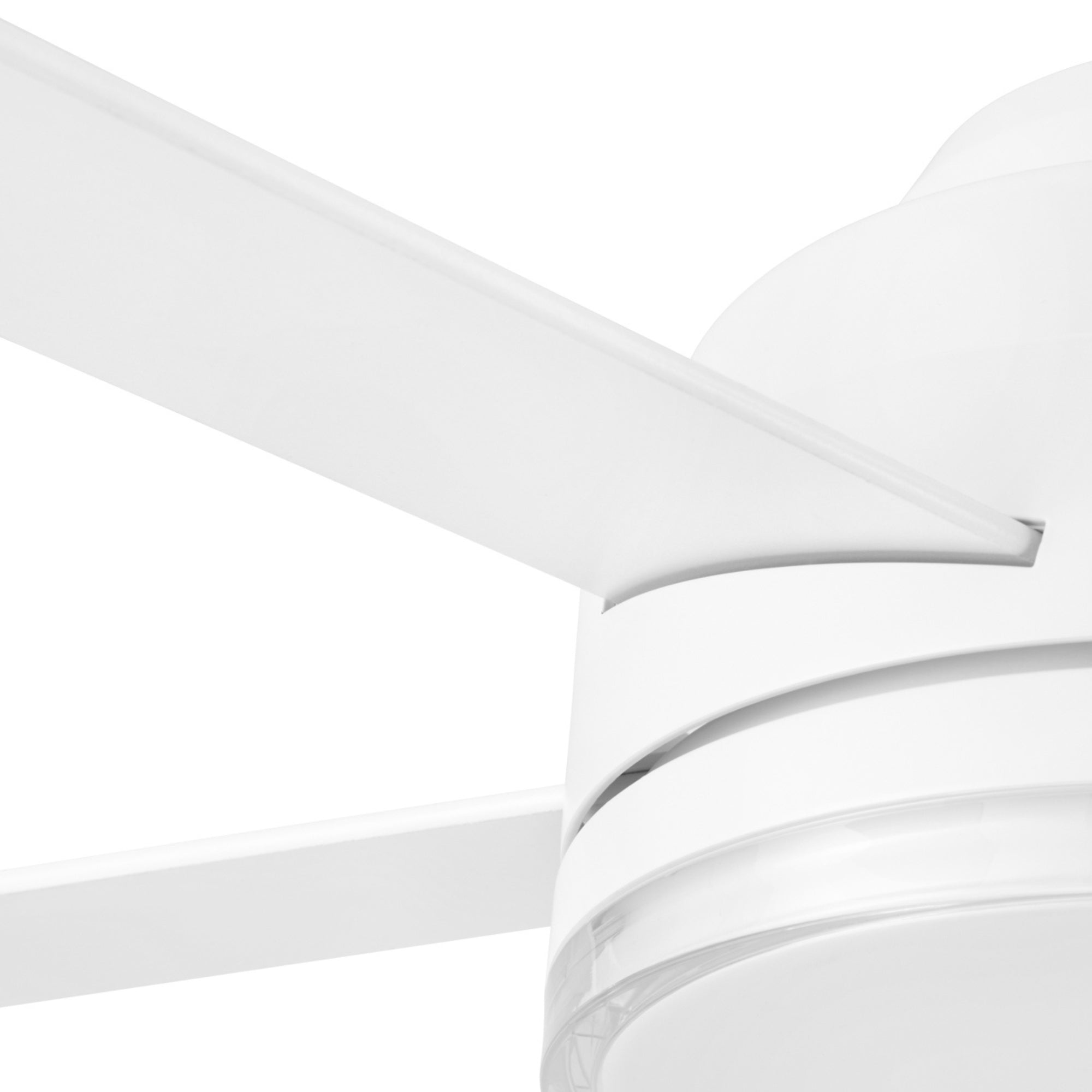Mule Carver 52 Inch Ceiling Fan with LED Light, Remote, DC Motor, White