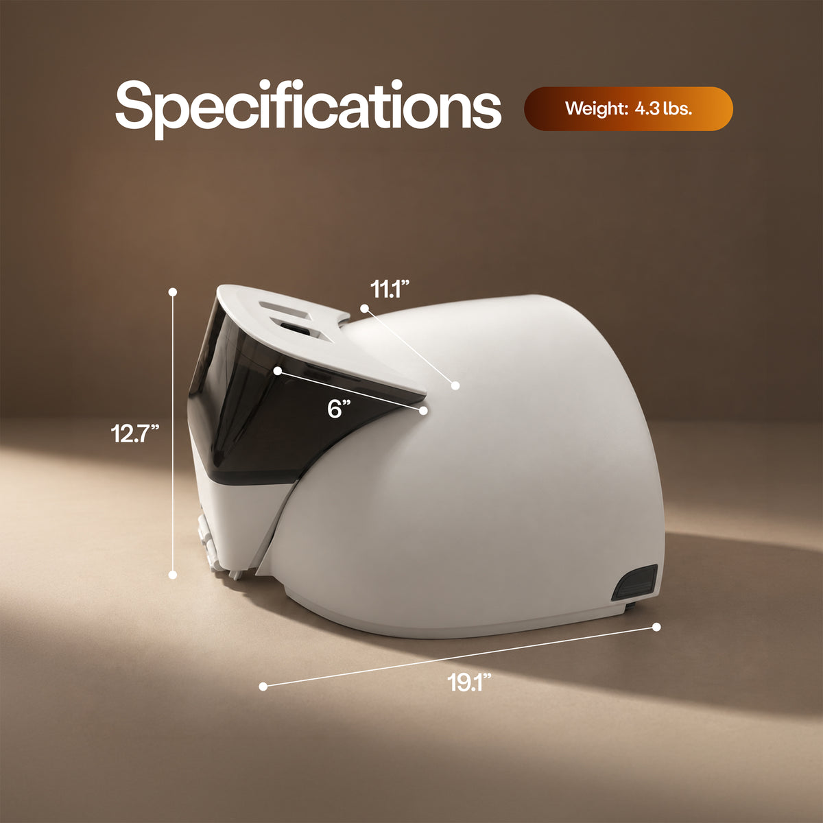 Litter-Robot 4 LitterHopper, White