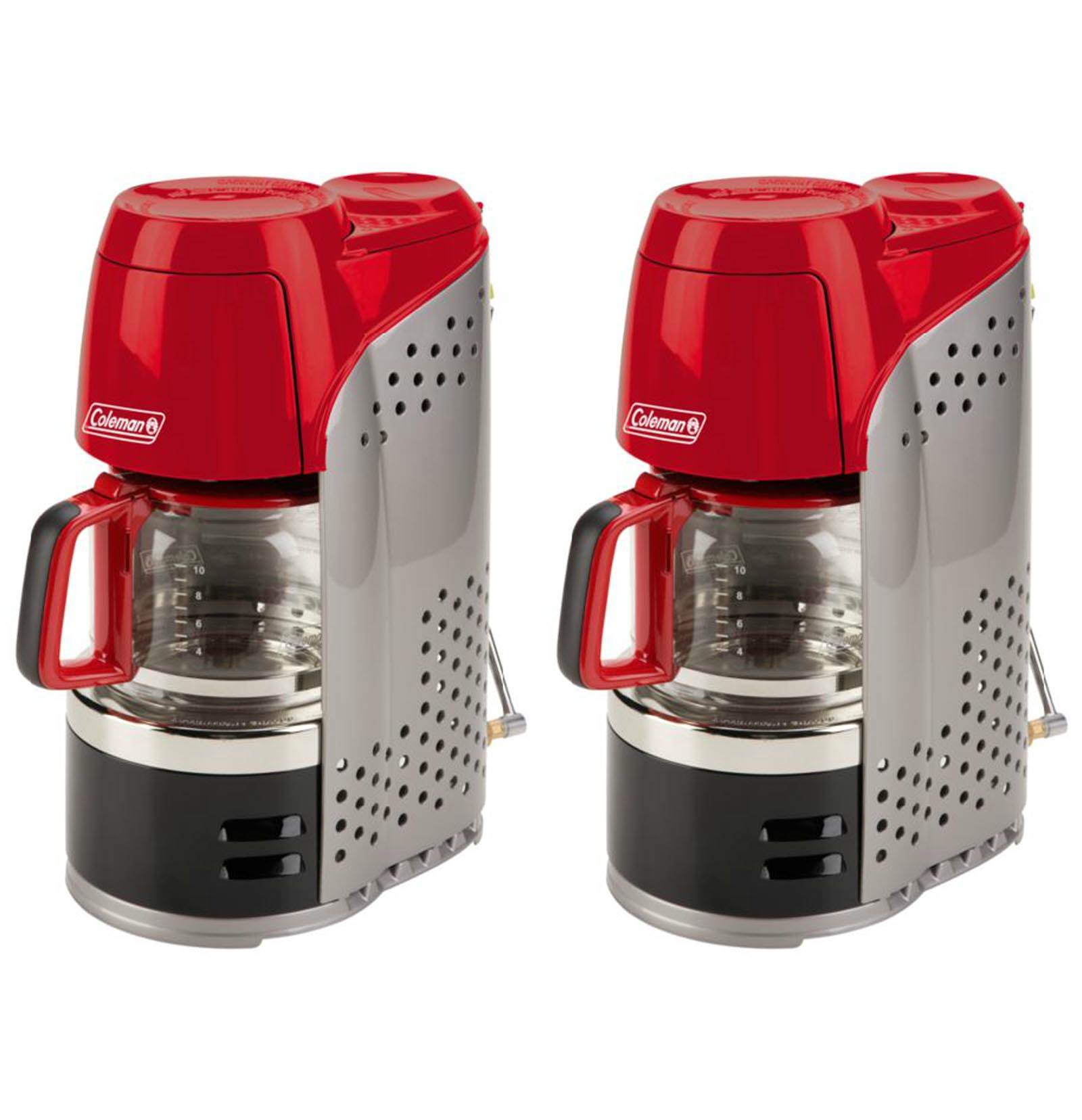 Coleman QuikPot 10-Cup Glass Carafe Propane Coffee Maker (2 Pack) | 2000020942