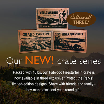 Better Wood Products Fatwood Firestarter Sticks, Grand Canyon (Open Box)