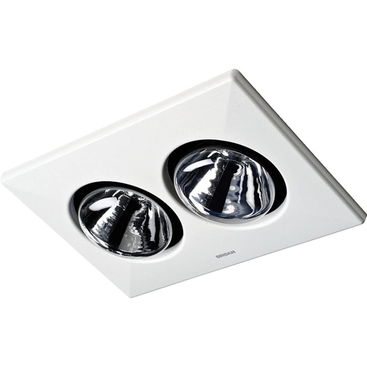 Broan-Nutone 164 Bulb and Fan 250 Watt Type IC 2-Bulb Infrared Ceiling Heater