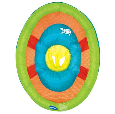 SwimWays Baby Spring Float Activity Center with Sun Canopy, Green Fish (2 Pack)