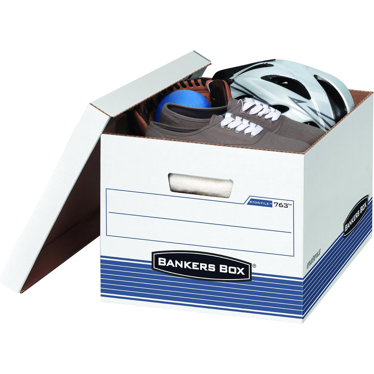 Bankers Box 30-Pack Medium-Duty File Storage Boxes, FastFold, Letter/Legal Size