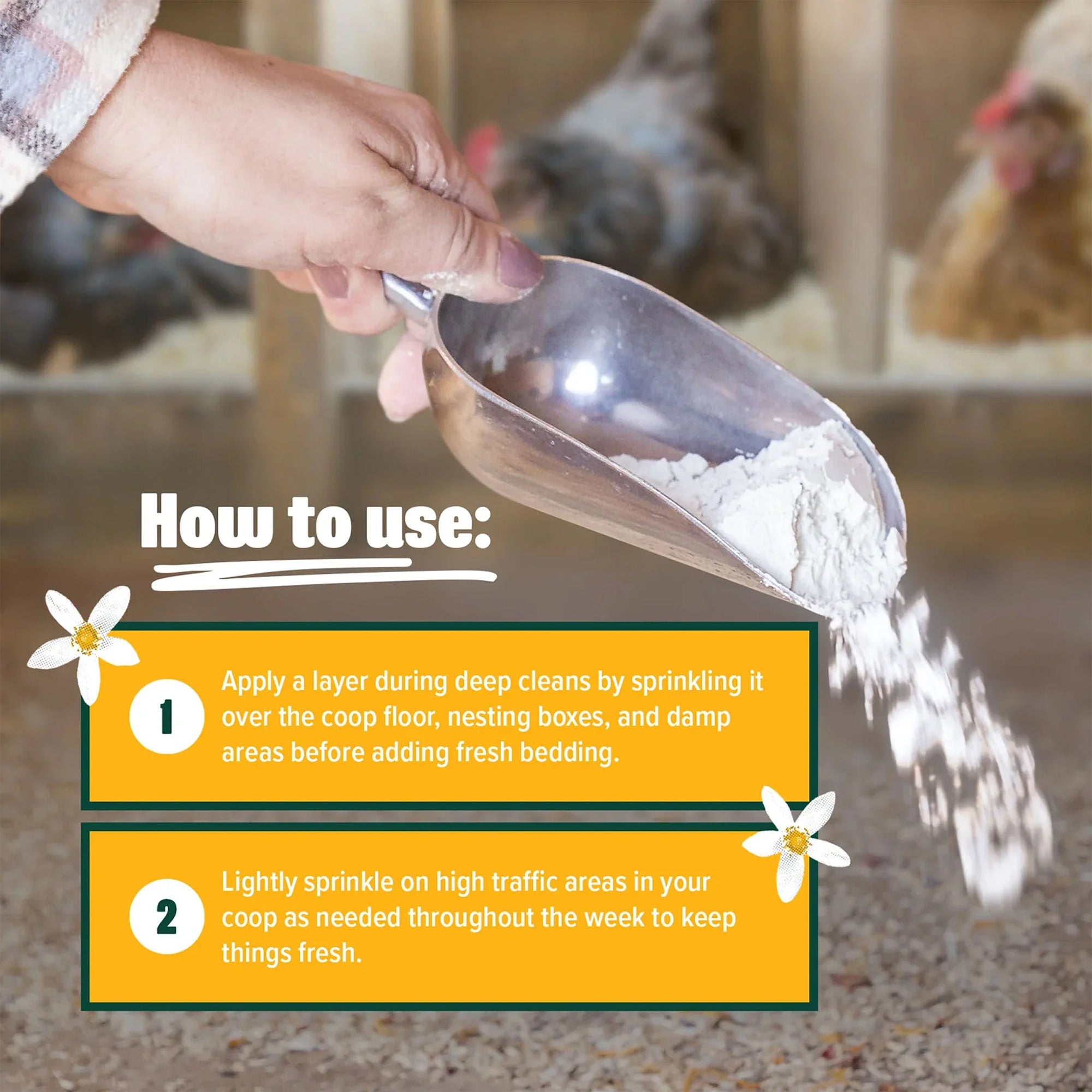 Eaton Pet and Pasture Revitalime All-Natural Coop Freshener for Chickens, 10 Lbs