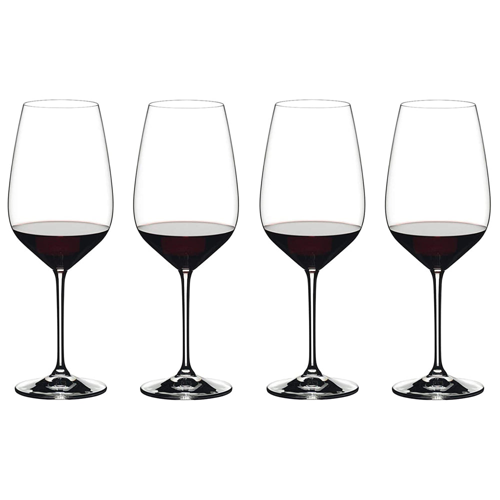 Riedel 28.22 Ounce Extreme Cabernet Clear Crystal Red Wine Glass, Set of 4