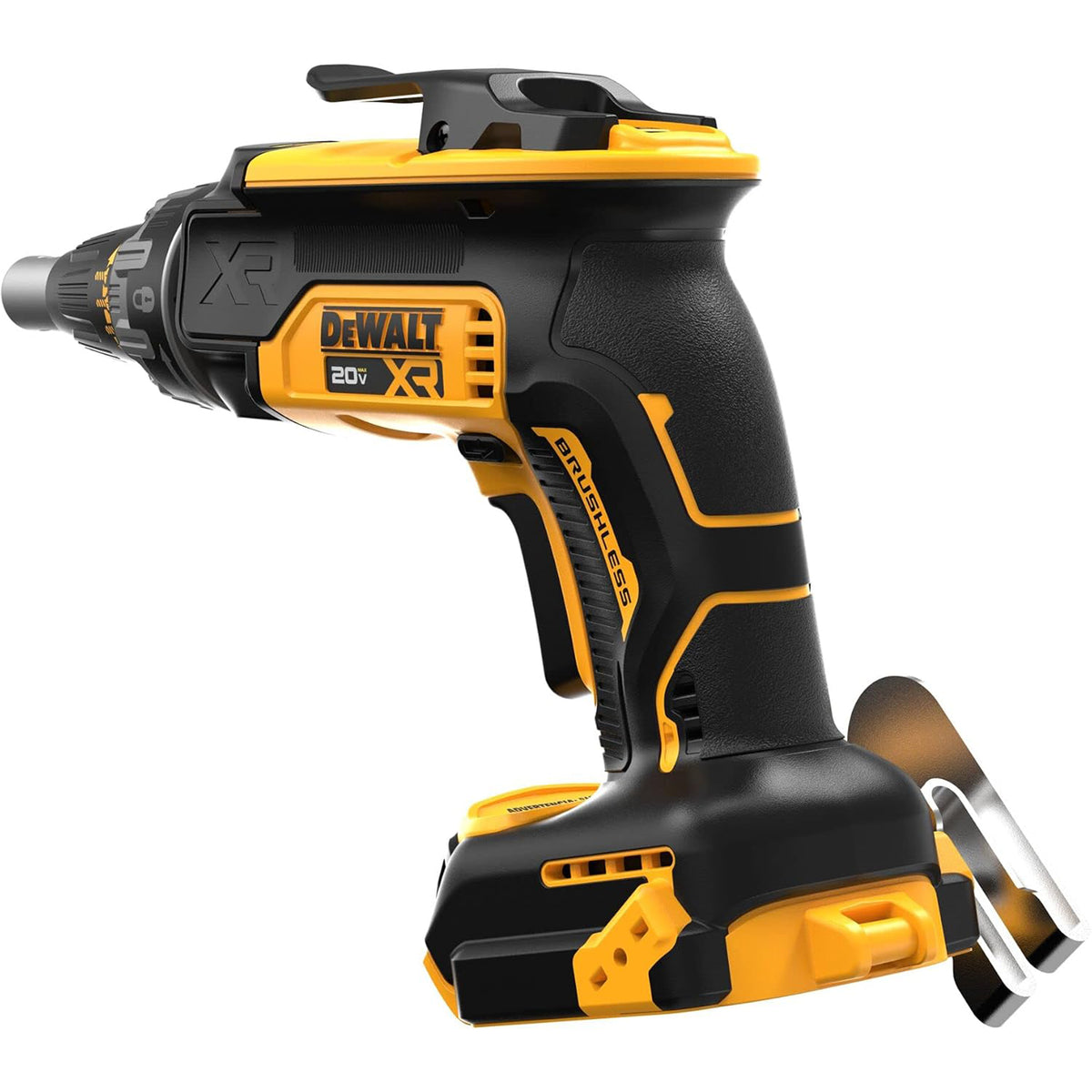 Dewalt 20V Brushless Drywall Screwgun for Fastening Screws, Tool Only, (Renewed)