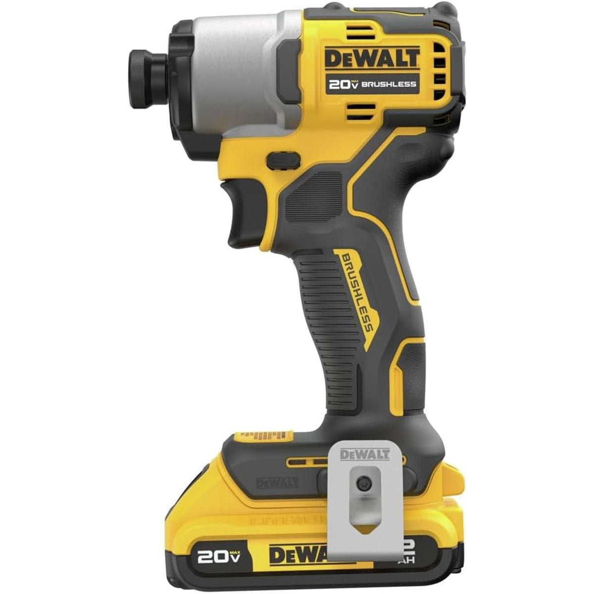 Dewalt 20V Max Impact Cordless 0.25" Driver Kit with Battery & Charger (Renewed)
