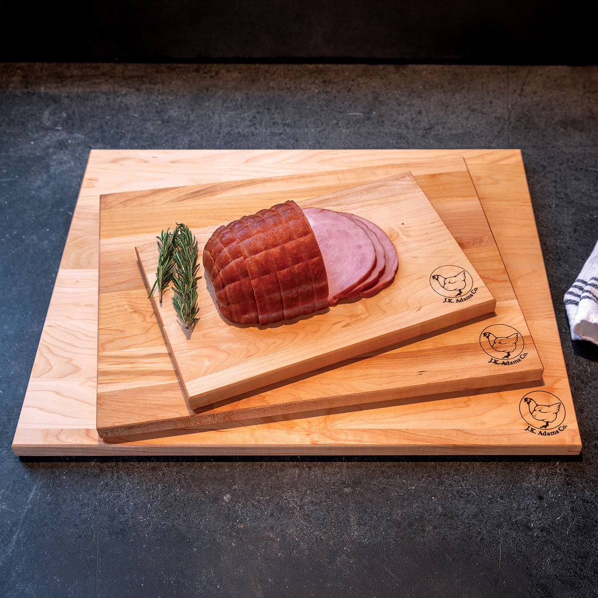J.K. Adams Maple Wood Takes Two Reversible Cutting Board for Kitchen, 16" x 12"