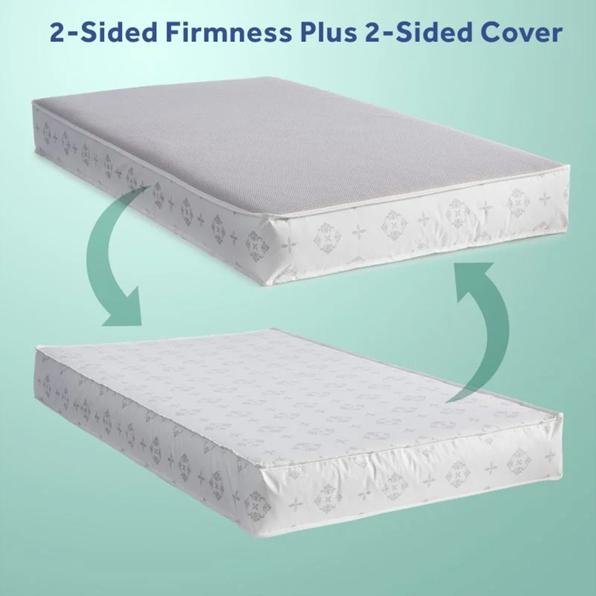 Sealy Baby 2-Stage Breathable, Waterproof Infant & Crib Bed Mattress, Airy Night