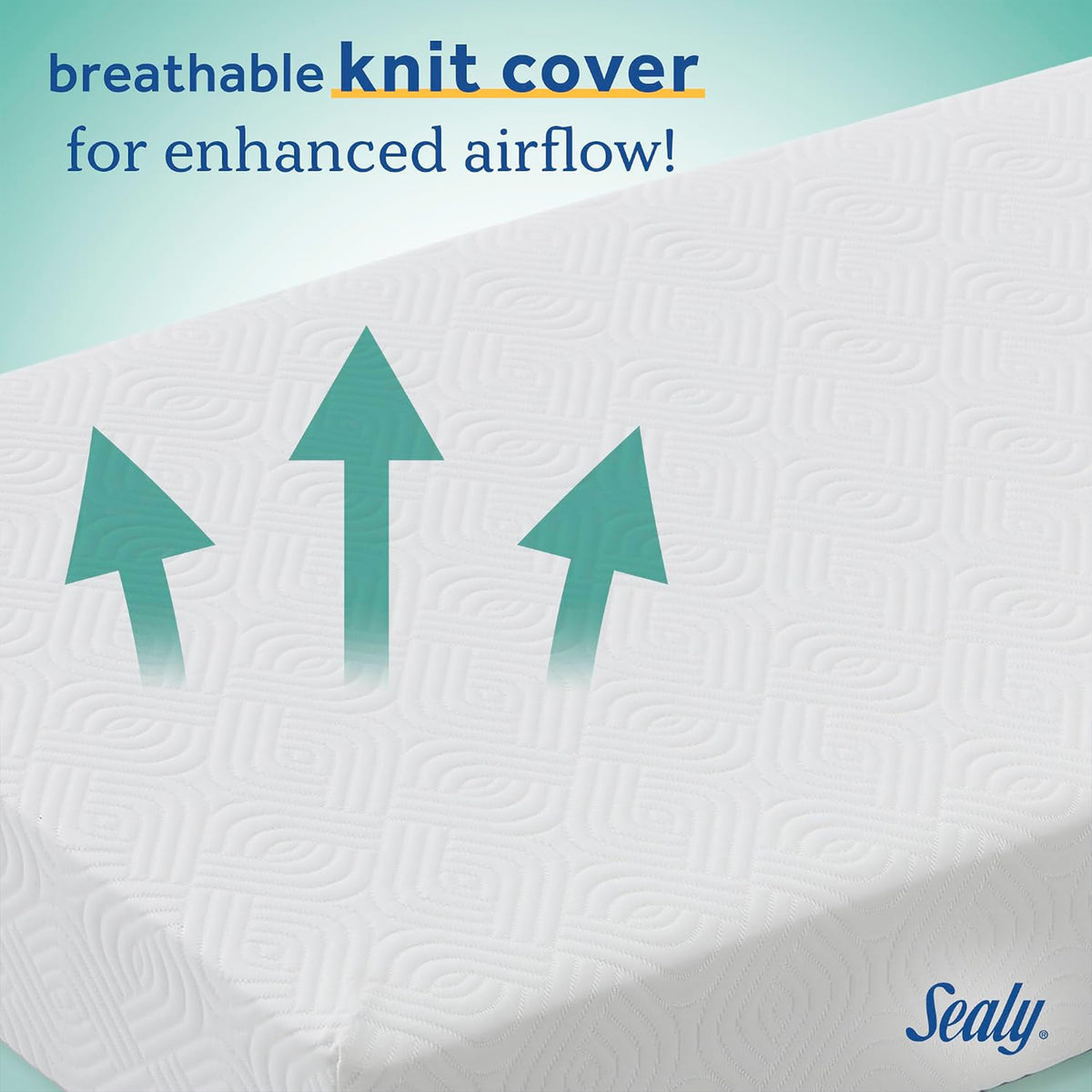 Sealy Baby OmniPedic Refresh 2-Stage Waterproof Crib and Toddler Bed Mattress