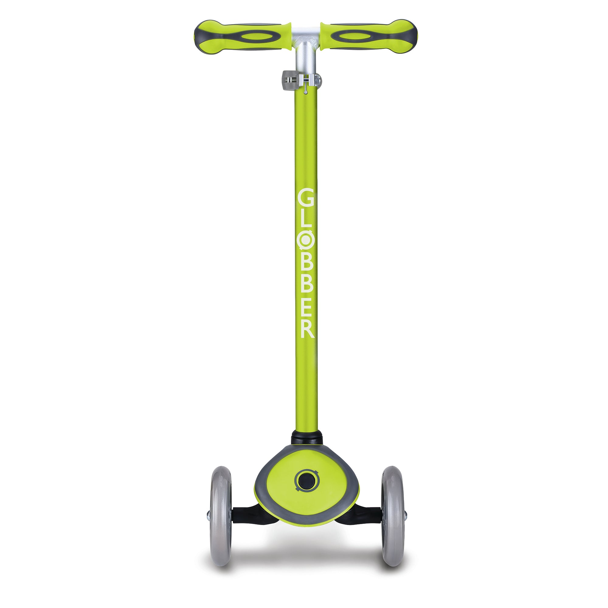 Globber V2 3-Wheel Kids Kick Scooter with LED Light Up Wheels, Lime (For Parts)