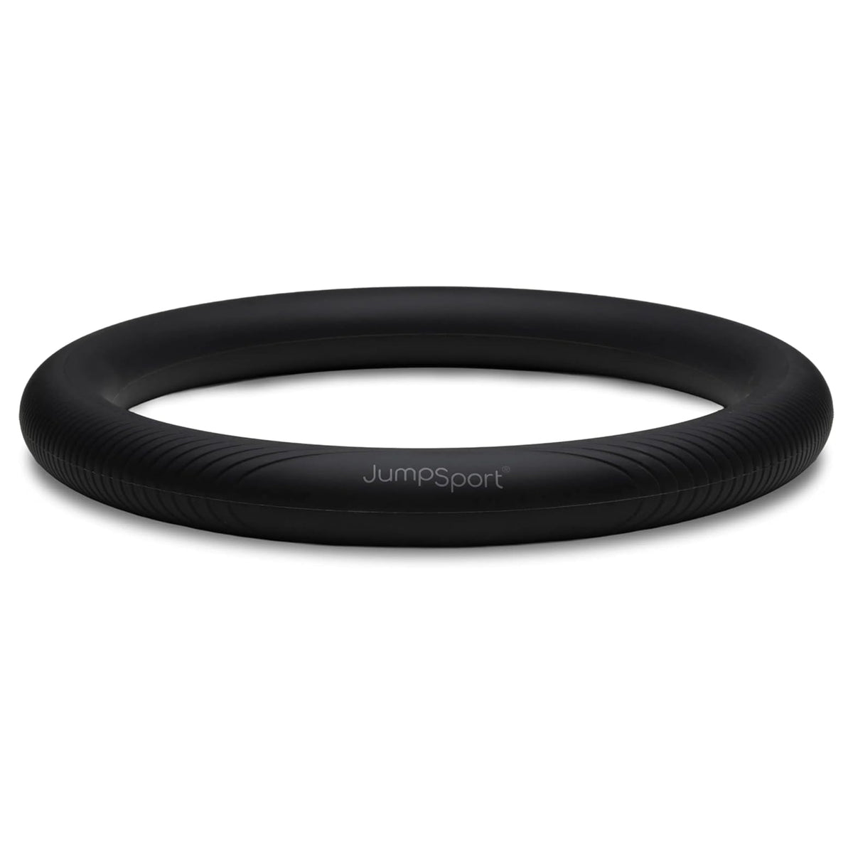 JumpSport 12" Ring 10 Lb Weighted Hoop for Strength and Balance Training, Black