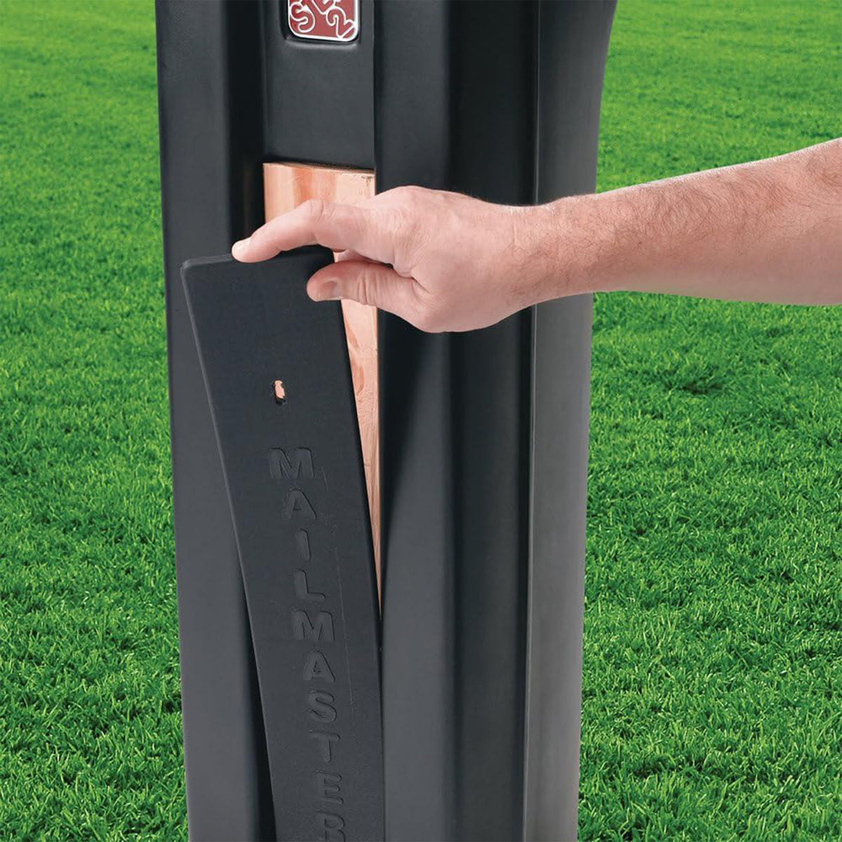 Step2 MailMaster Plus Mailbox with Newspaper Slot and Dual Access Doors, (Used) - VMInnovations