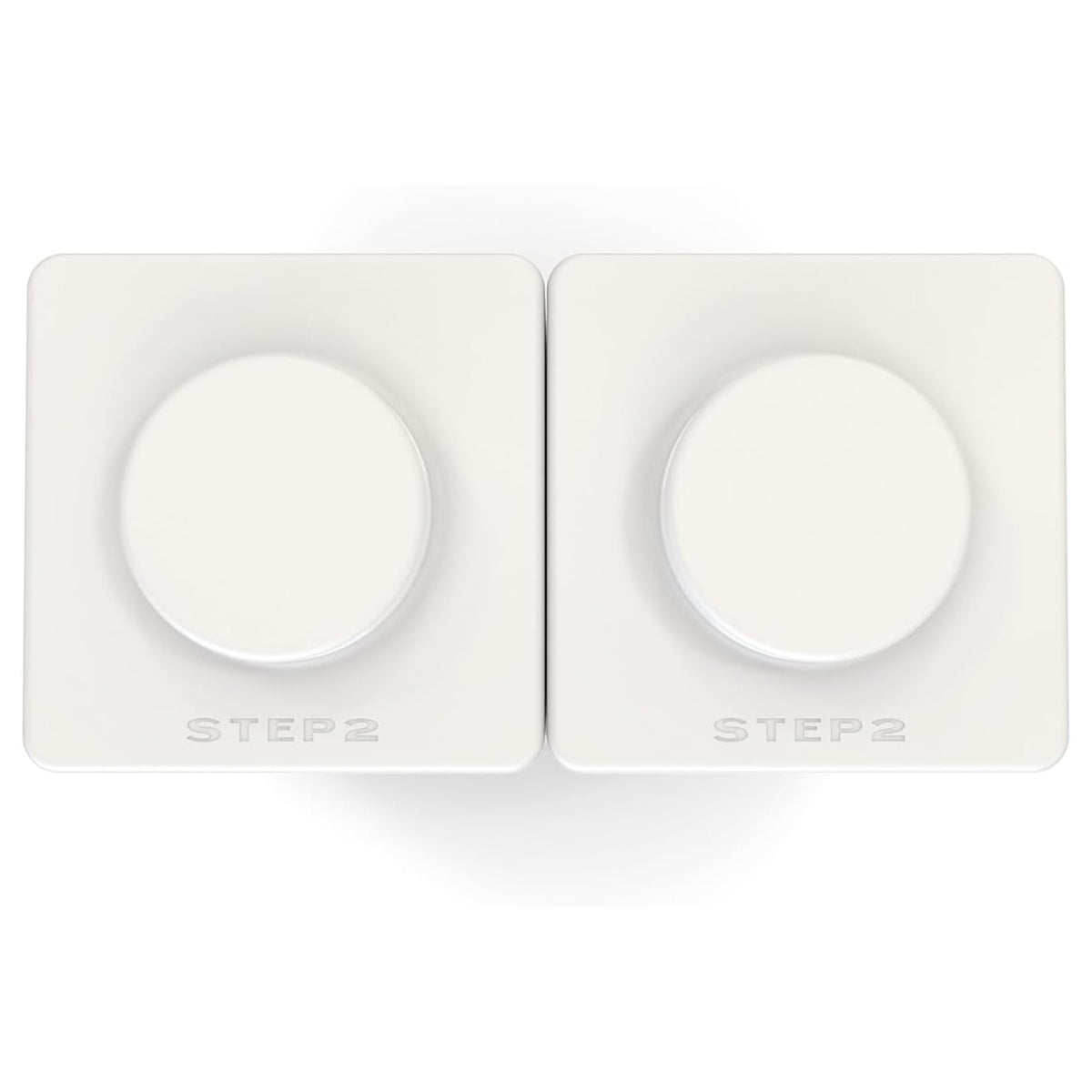 Step2 5 Pc Open-Front Contemporary Builders Storage Cubes Toys Organizer, White