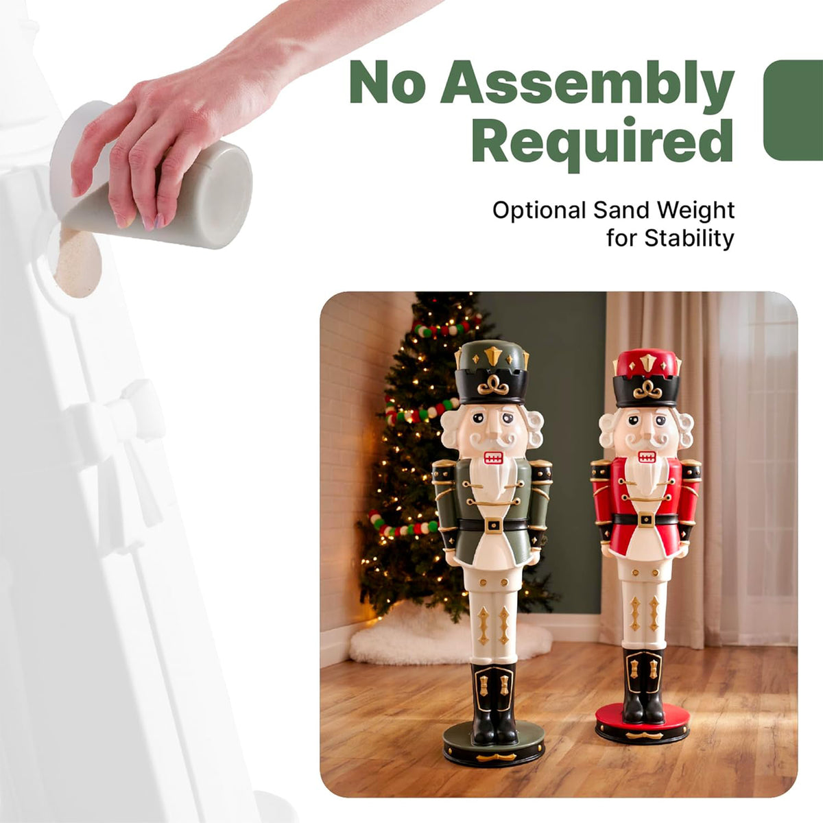 Step2 4 Ft Paintable Nutcracker Prince Jr Indoor Outdoor Holiday Christmas Decor