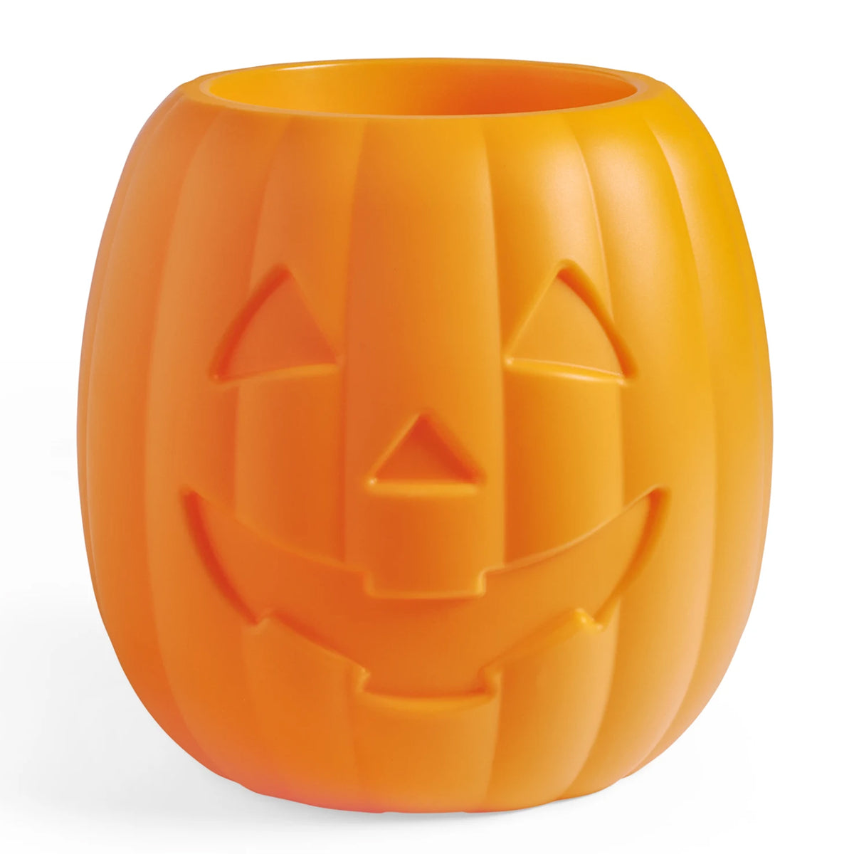 Step2 Pumpkin Planter Indoor Outdoor Halloween Decoration or Candy Dish, Orange