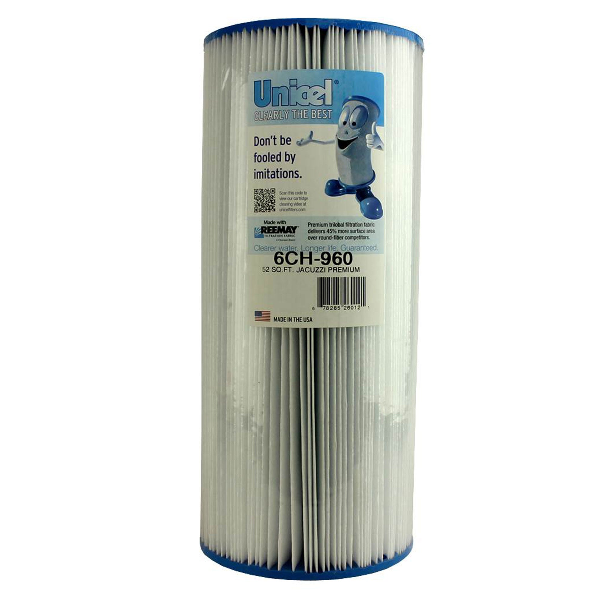 Unicel 6CH-960 Jacuzzi Premium Replacement Pool Spa Filter Cartridge (Open Box) - VMInnovations