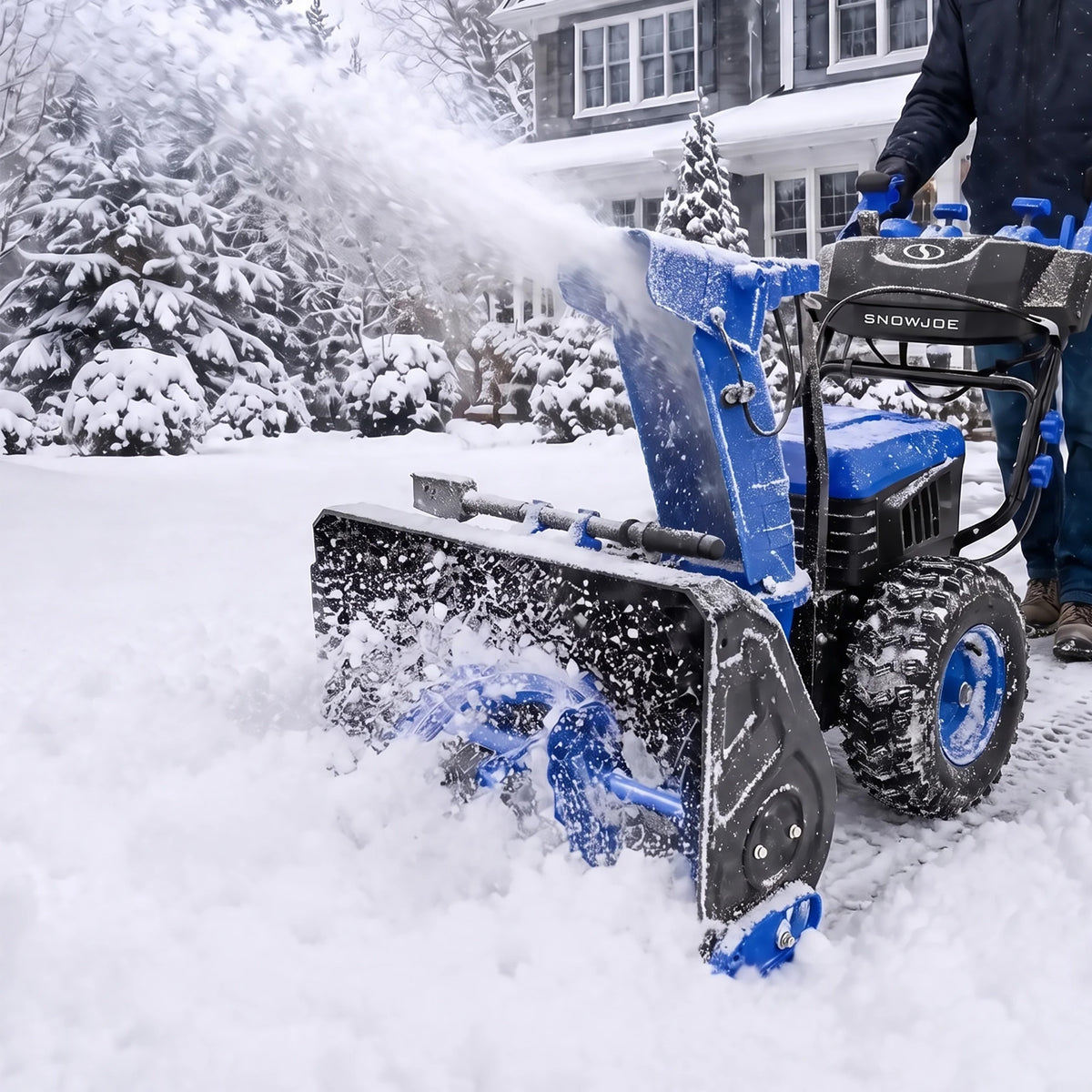 Snow Joe 24-Inch 96V Max Cordless Self-Propelled Snow Blower with 4 Batteries - VMInnovations