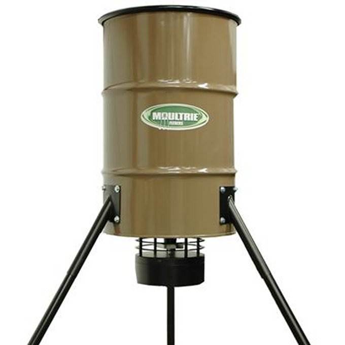 MOULTRIE FEEDERS Pro Magnum 6 Volt Deer Feeder Kit w/ Varmint Guard (For Parts)