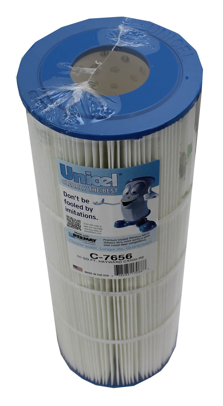 Unicel C-7656 Replacement 50 Sq Ft Pool Spa Filter Cartridge, 108 Pleats, 4 Pack - VMInnovations