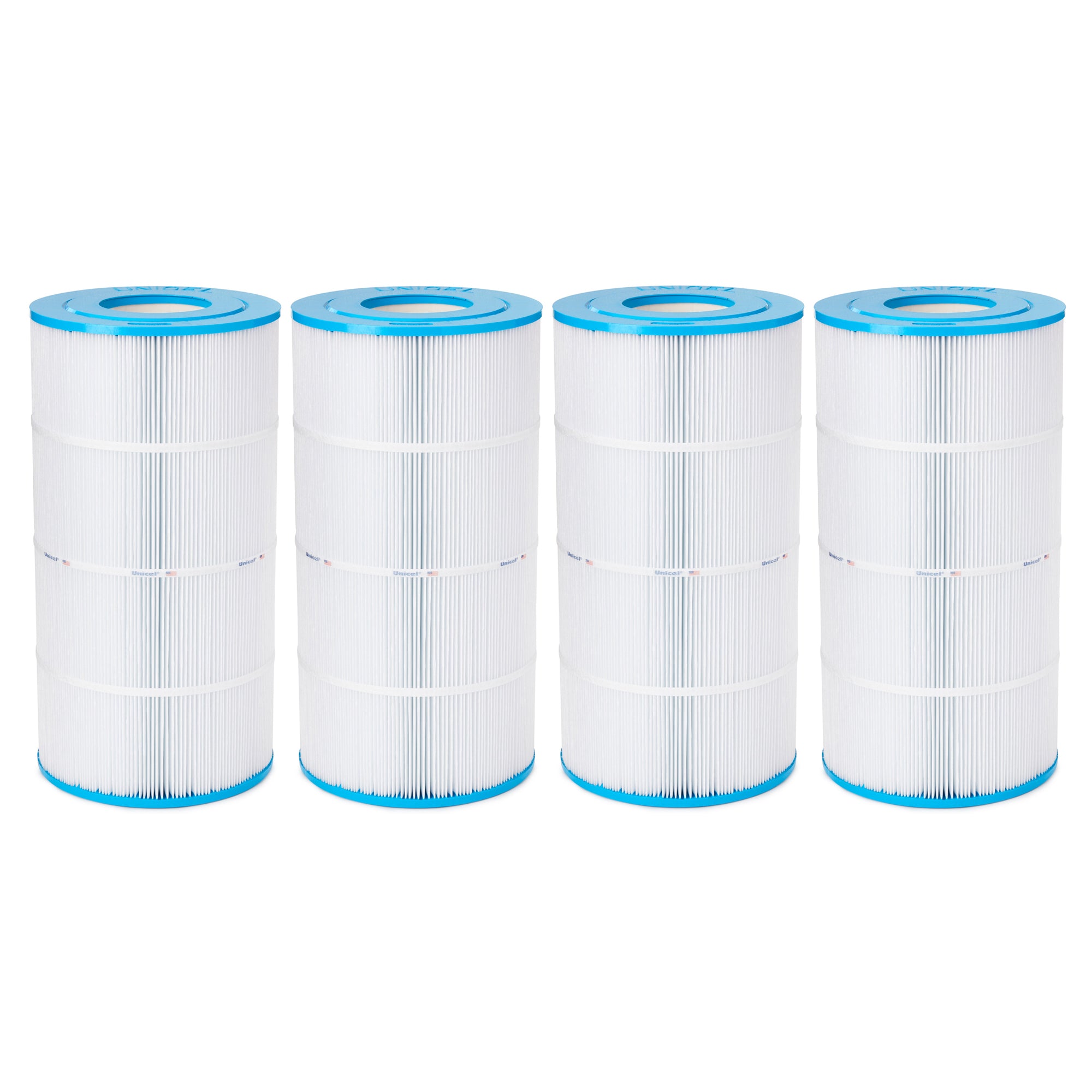 Unicel C-8409 Replacement 90 Sq Ft Pool Filter Cartridge, 174 Pleats, 4 Pack