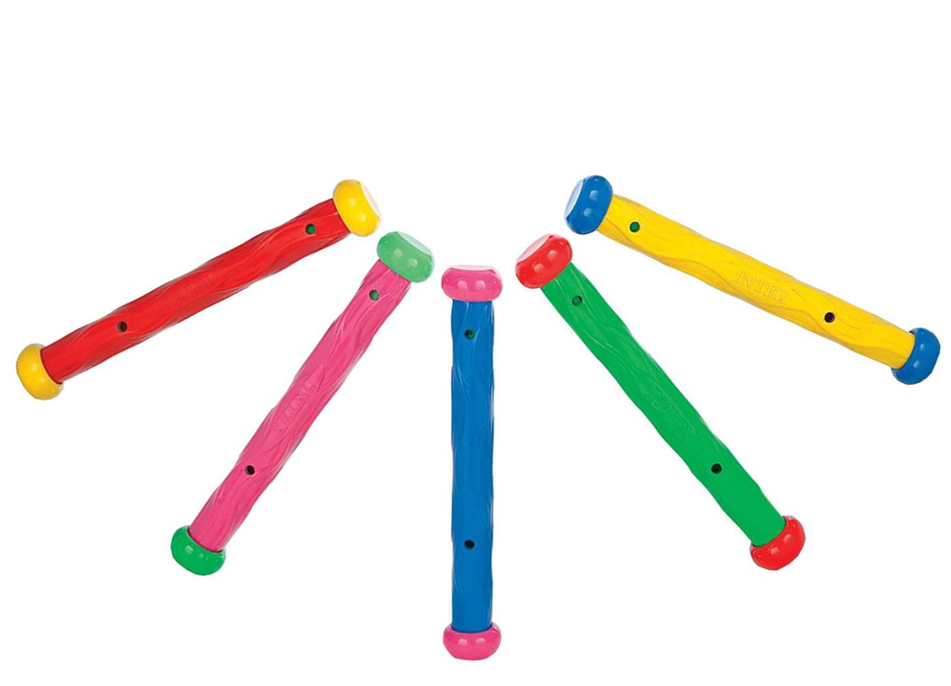 Intex Underwater Swimming/ Diving Swimming Pool Toy Play Sticks (15 Pack) 55504