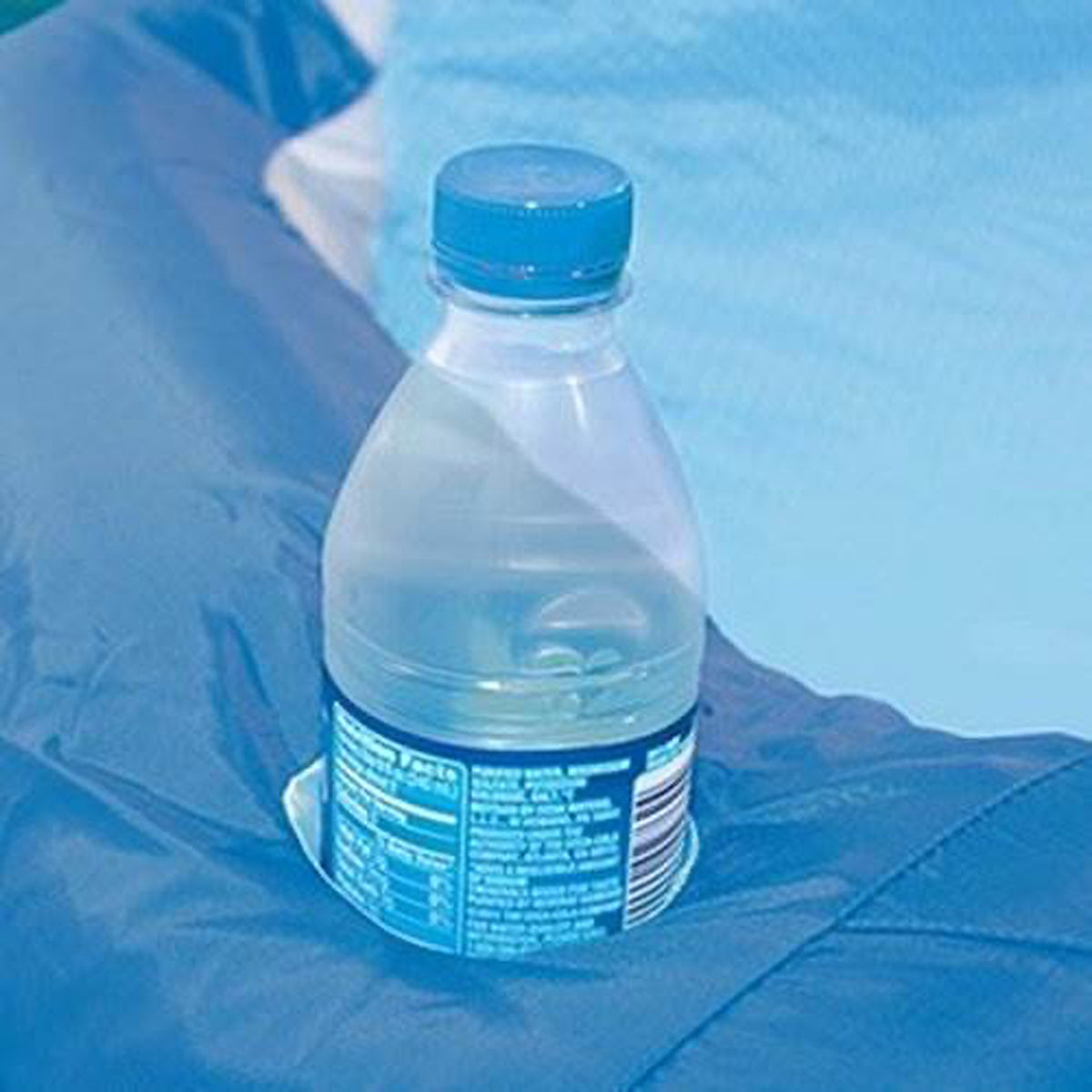 Kelsyus Floating Pool Lounger Inflatable Chair w/ Cup Holder, Blue (3 Pack) - VMInnovations