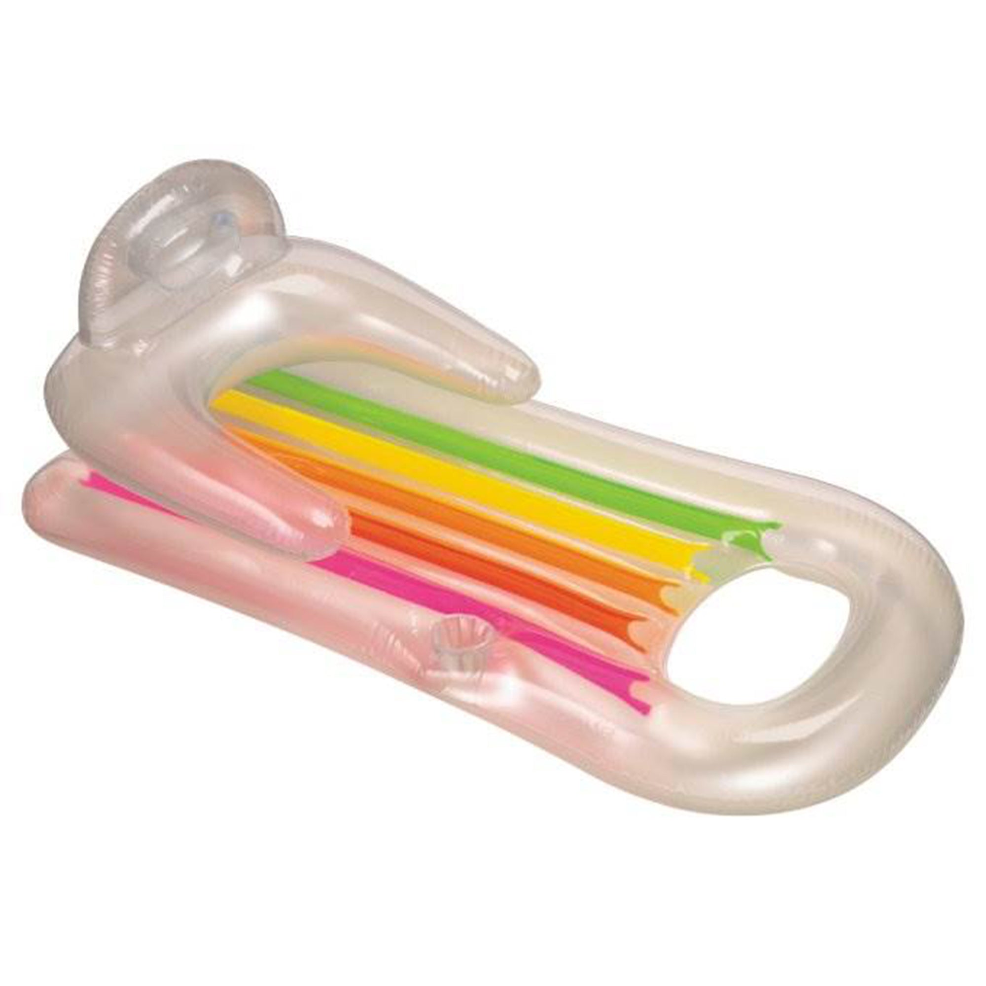 Intex King Kool Lounge Inflatable Swimming Pool Lounger with Headrest (4 Pack)