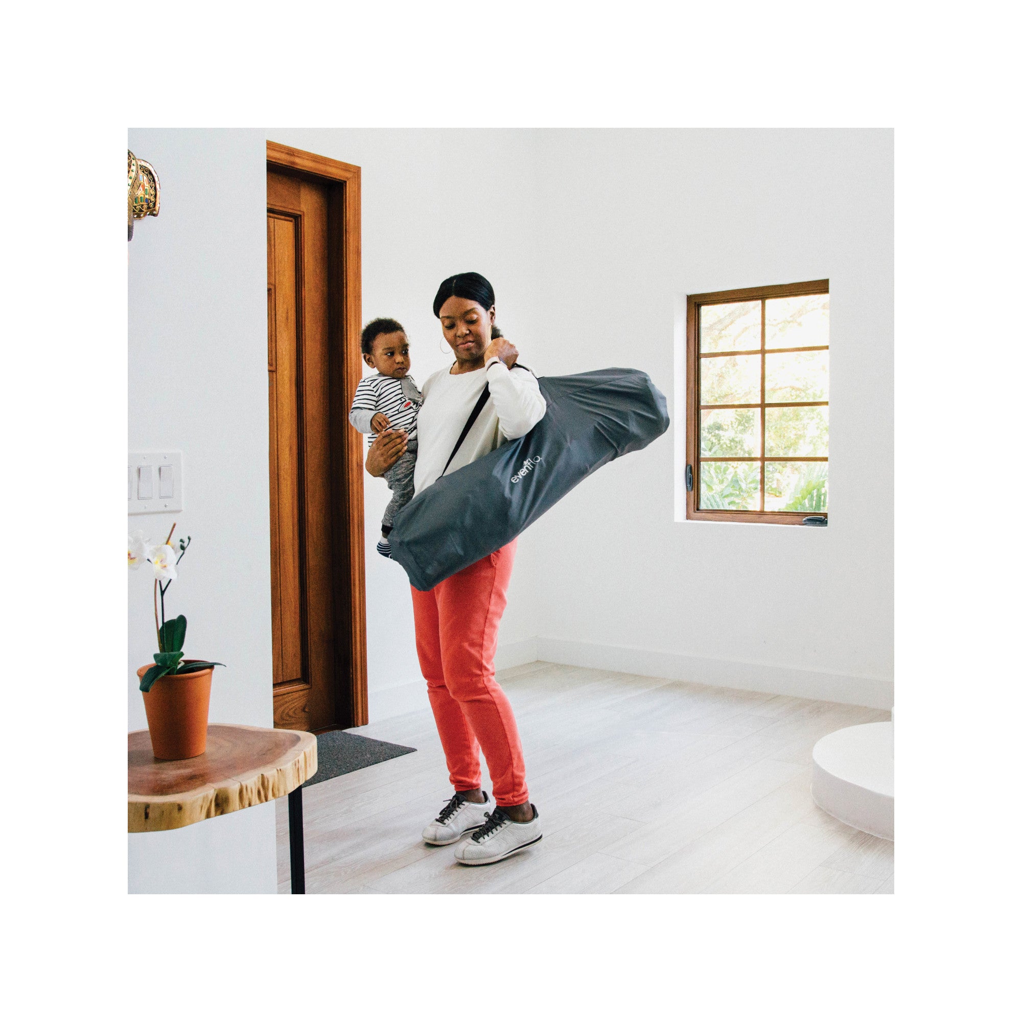 Evenflo Play Away Indoor and Outdoor Portable Playard with Canopy, Cedar Grove - VMInnovations