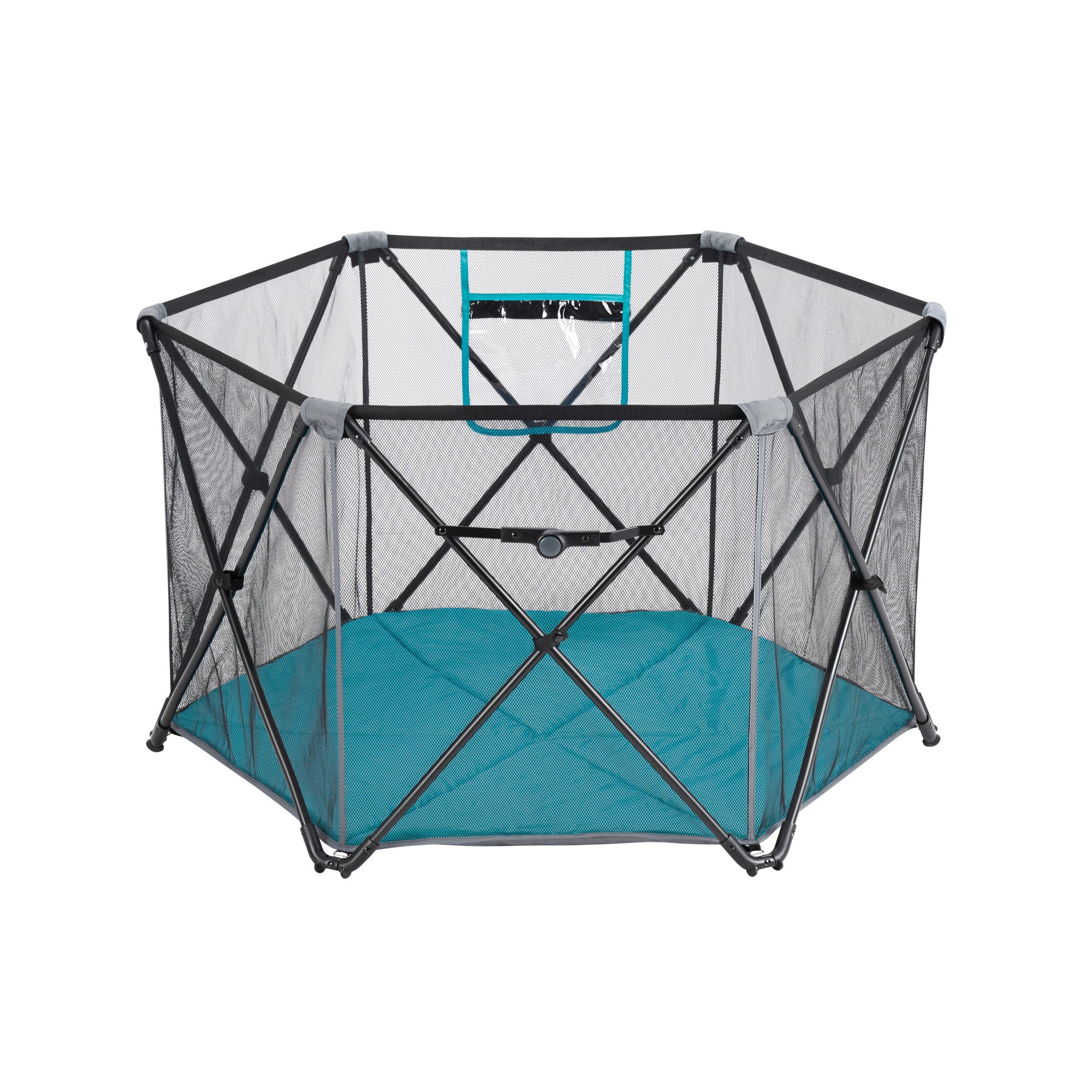 Evenflo Play Away Indoor and Outdoor Portable Playard with Canopy, Cedar Grove