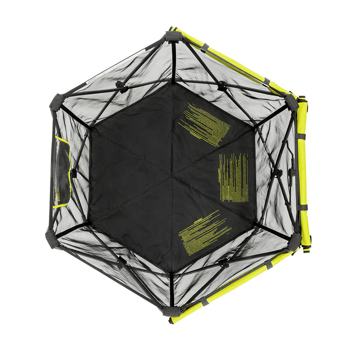 Evenflo Play Away Portable Indoor and Outdoor Lightweight Playard Deluxe, Black - VMInnovations