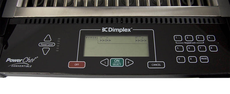 Dimplex PowerChef CBQ-120-ELE 216 SQ. IN Electric Convertible Grill - Open Box