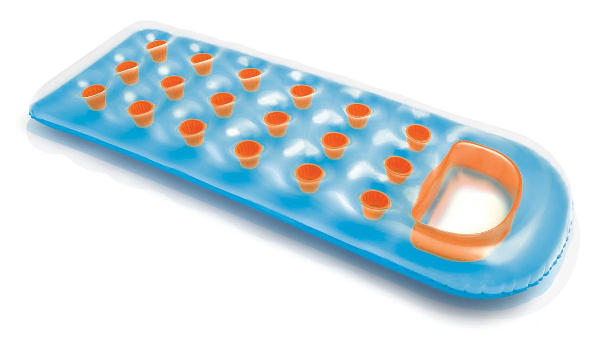 Intex 18-Pocket Suntanner Lounge Pool Float - (Set of 4) | 59895EP - VMInnovations