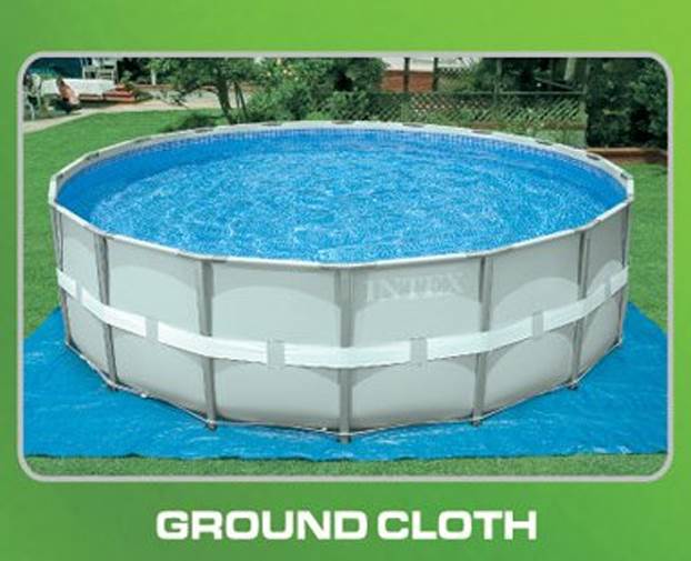 Intex 18' x 52" Ultra Frame Swimming Pool w Sand & Saltwater System Complete Set - VMInnovations
