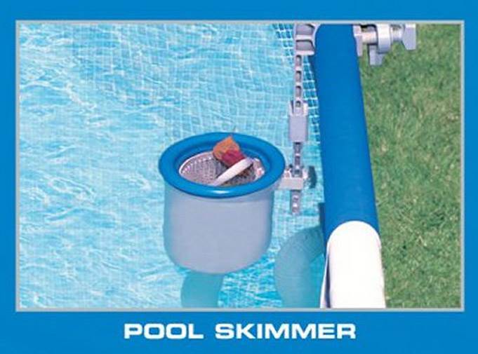 INTEX 15' x 42" Metal Frame Swimming Pool Set w/ 1000 GPH Filter Pump (Open Box)