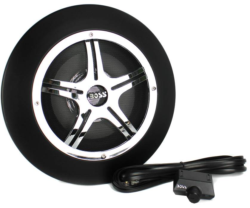New Boss RS80 8" 800W Car Low Profile Amplified Under Seat Subwoofer Sub+Remote