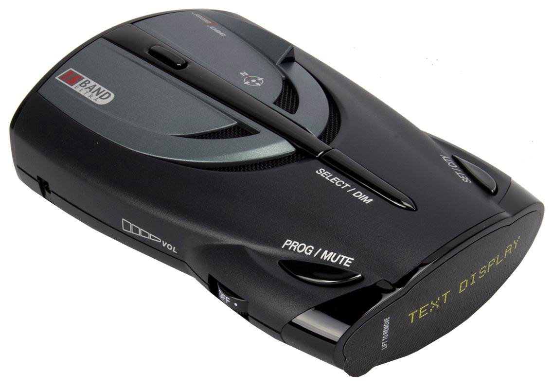 COBRA XRS-9745 15 Band Digital Laser Radar Detector w/Text Display - Open Box